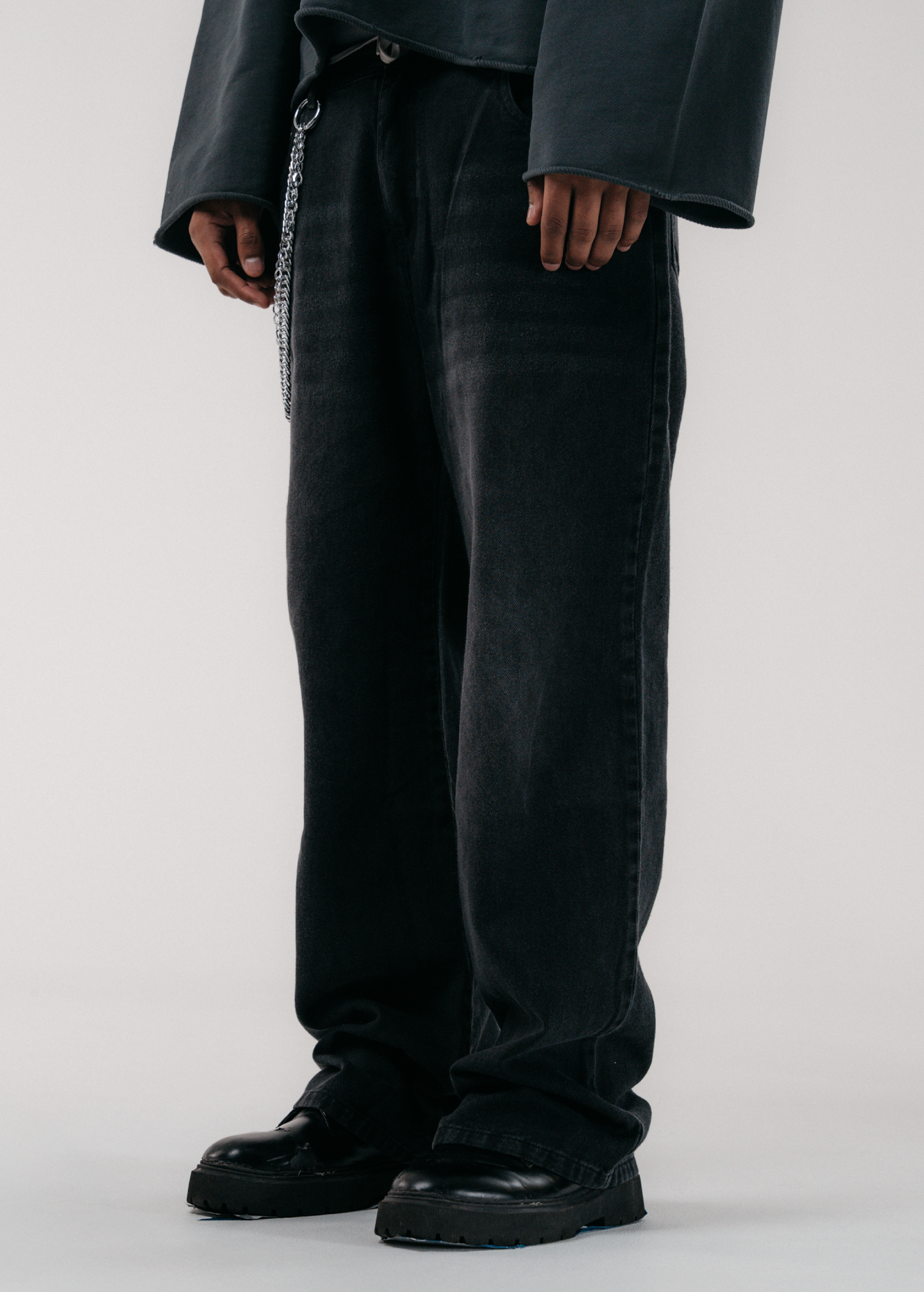 JEAN SIGNATURE - NEGRO DESGASTADO