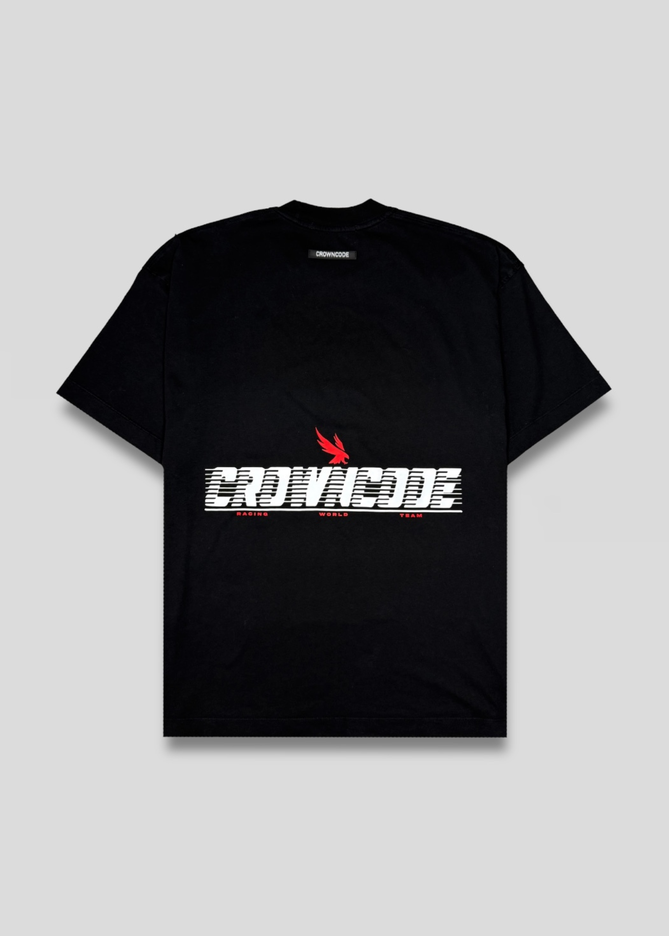 CAMISETA RACING WORLD TEAM - NEGRA