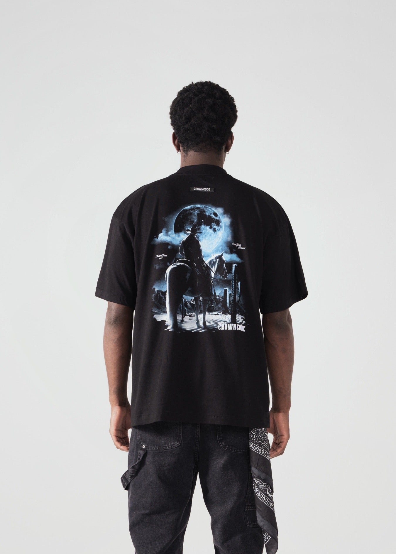 CAMISETA WESTERN RODEO - NEGRA