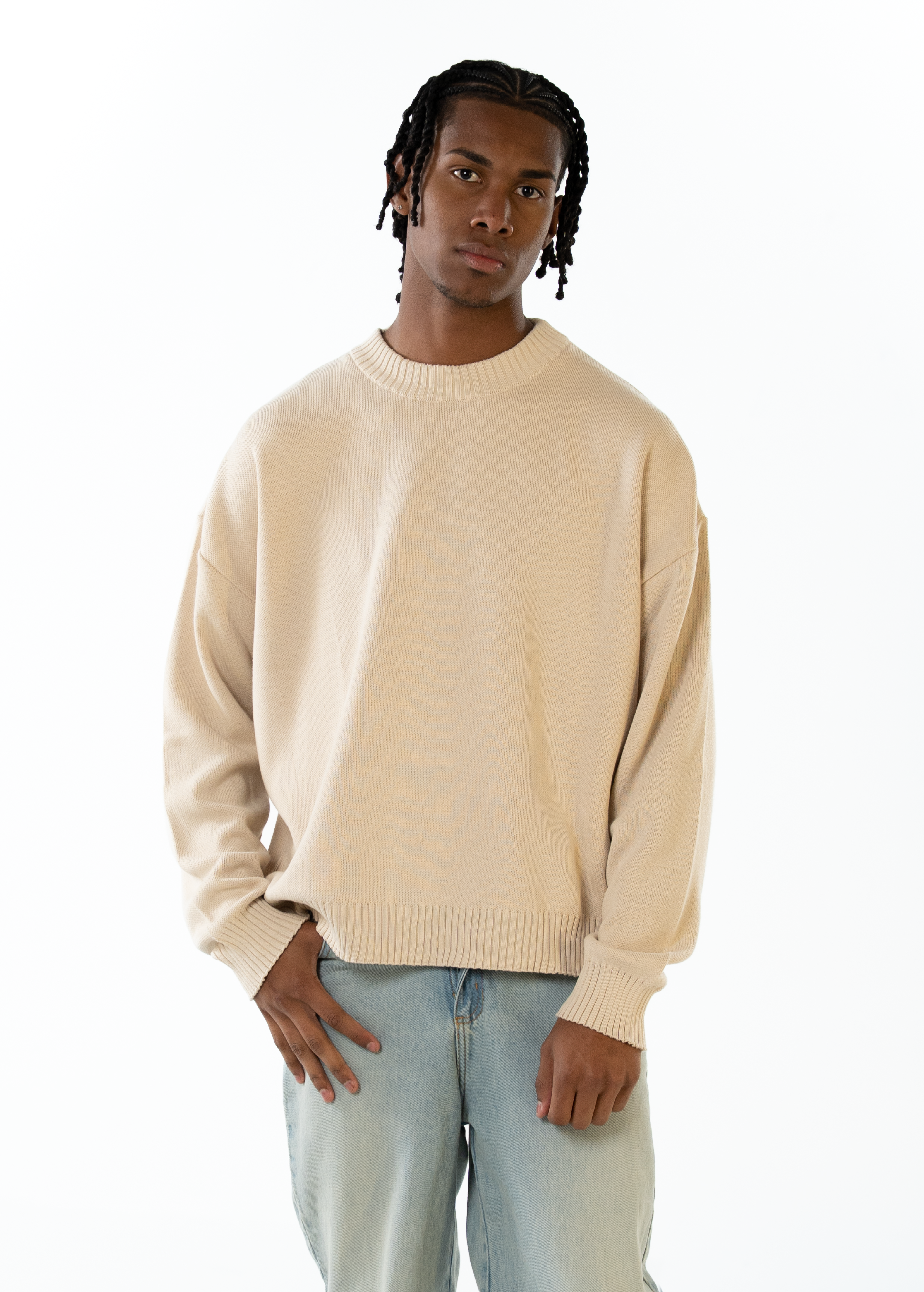 KNITWEAR SWEATER - CREMA