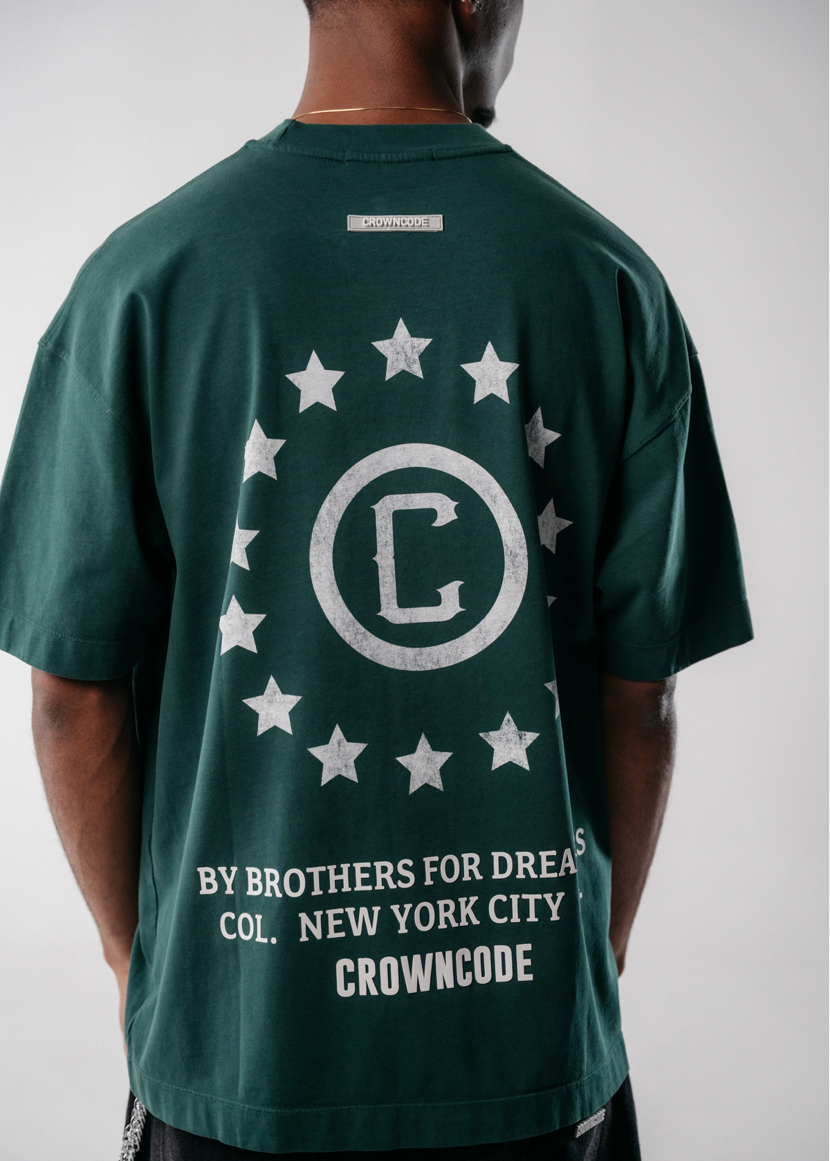 CAMISETA DREAM STATE - VERDE BOSQUE