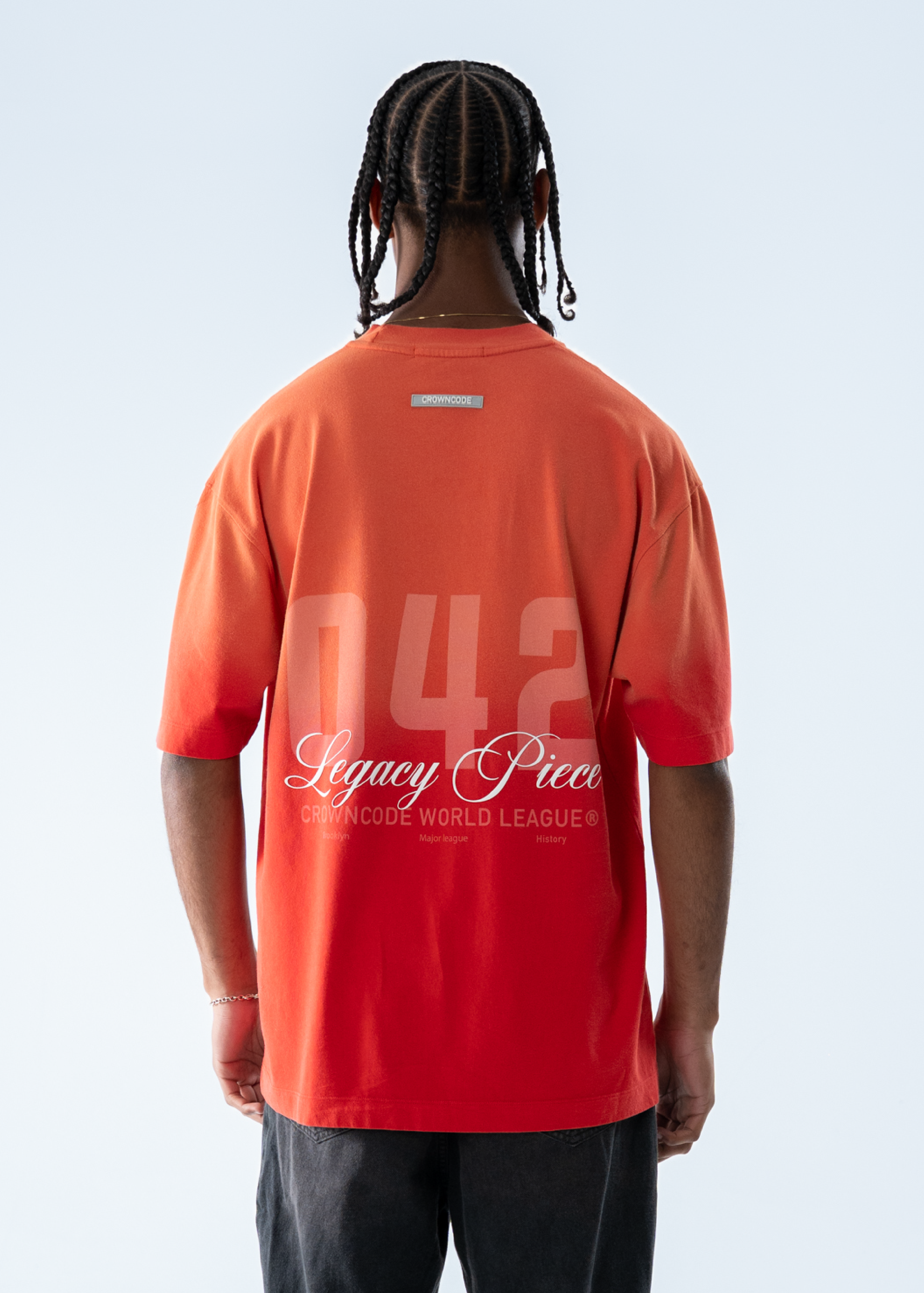 CAMISETA WORLD LEAGUE - ROJO CHERRY DEGRADE