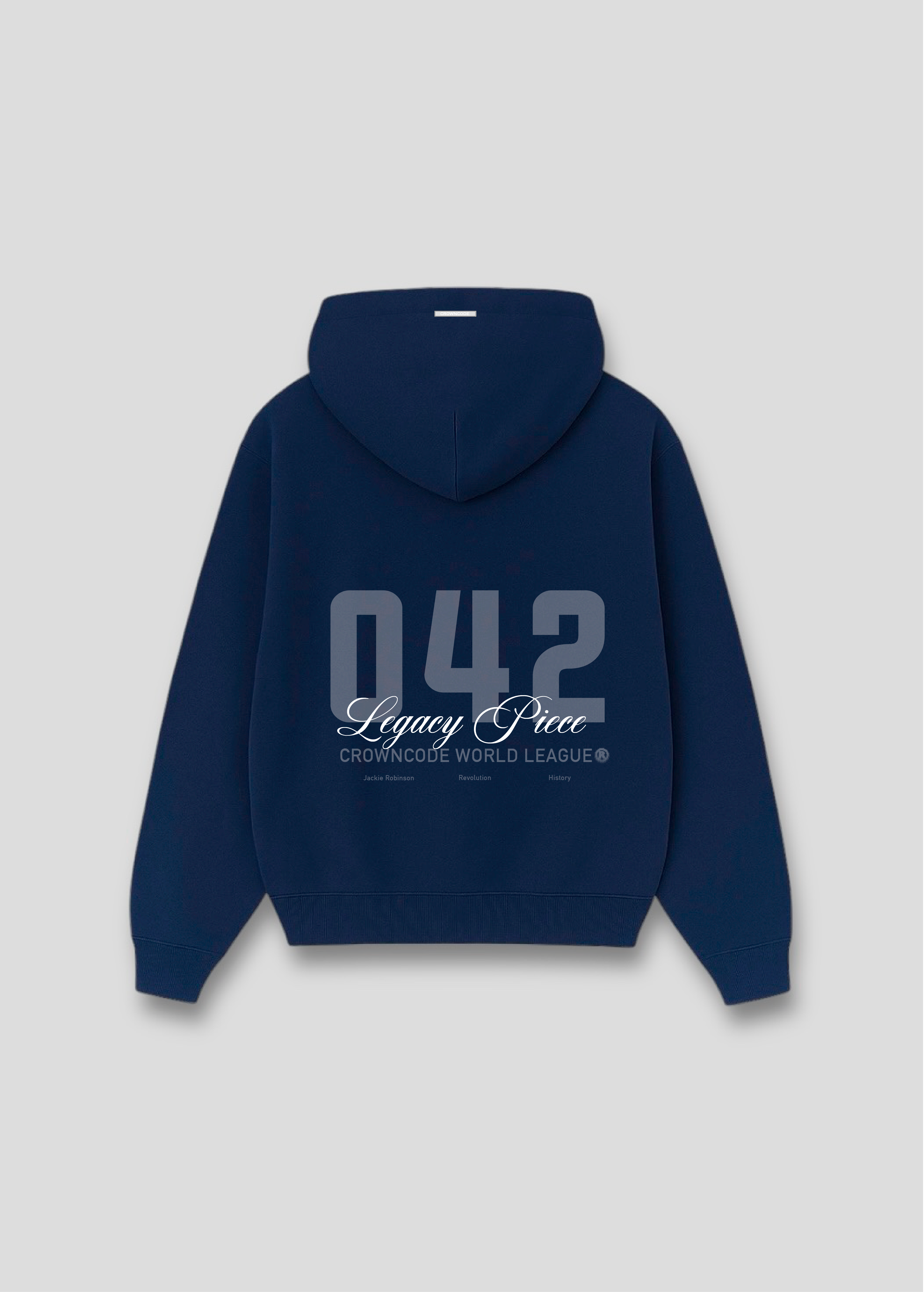 HOODIE WORLD LEAGUE - AZUL NAVY