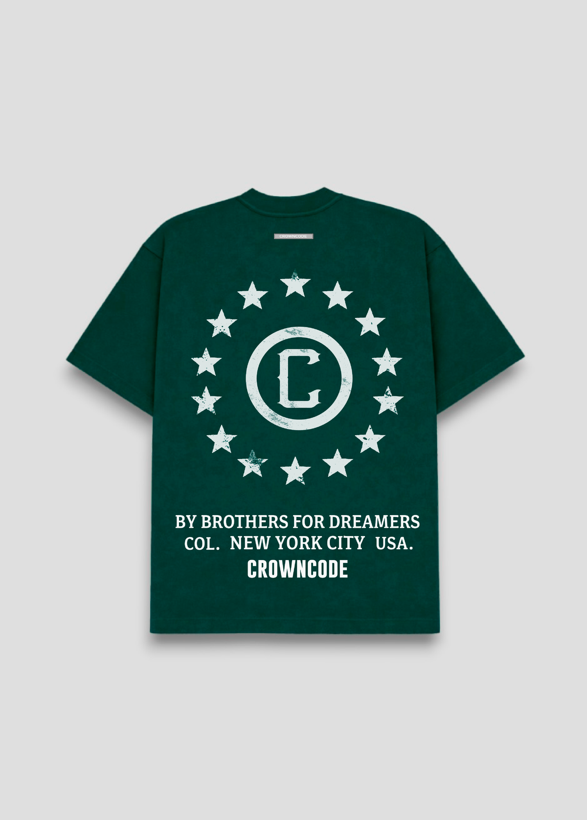 CAMISETA DREAM STATE - VERDE BOSQUE
