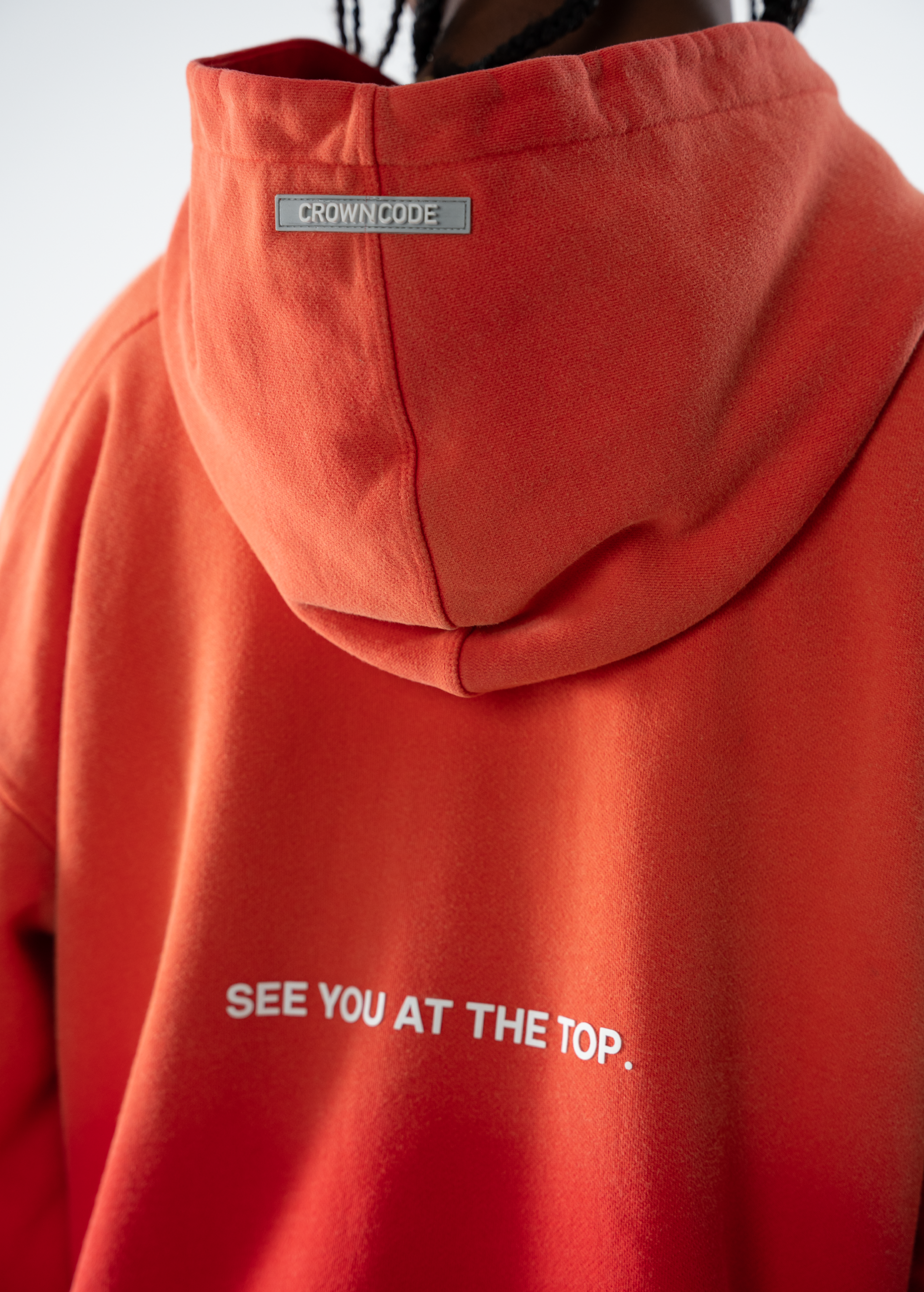 HOODIE MAJOR DREAMS - ROJO CHERRY DEGRADE