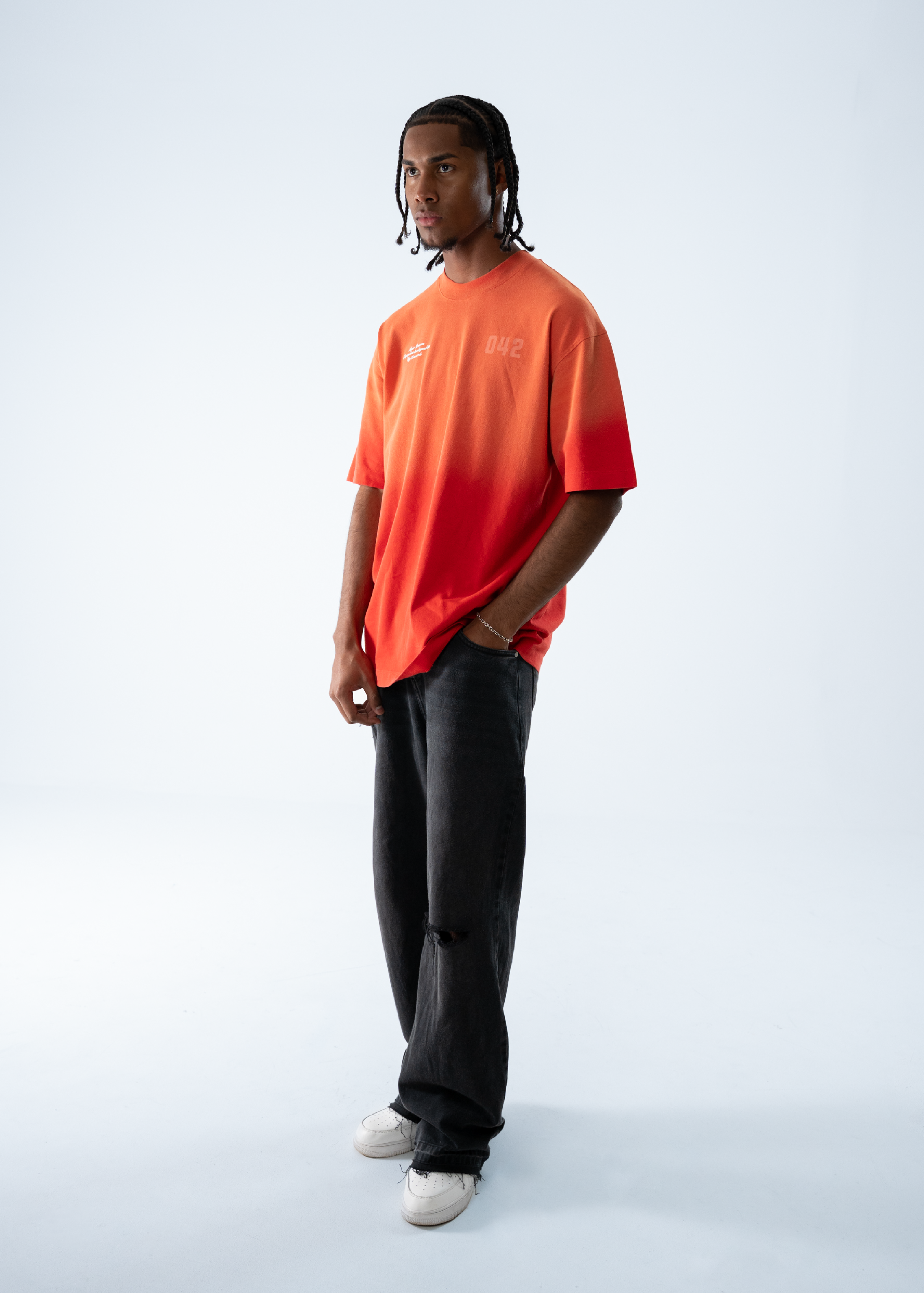 CAMISETA WORLD LEAGUE - ROJO CHERRY DEGRADE