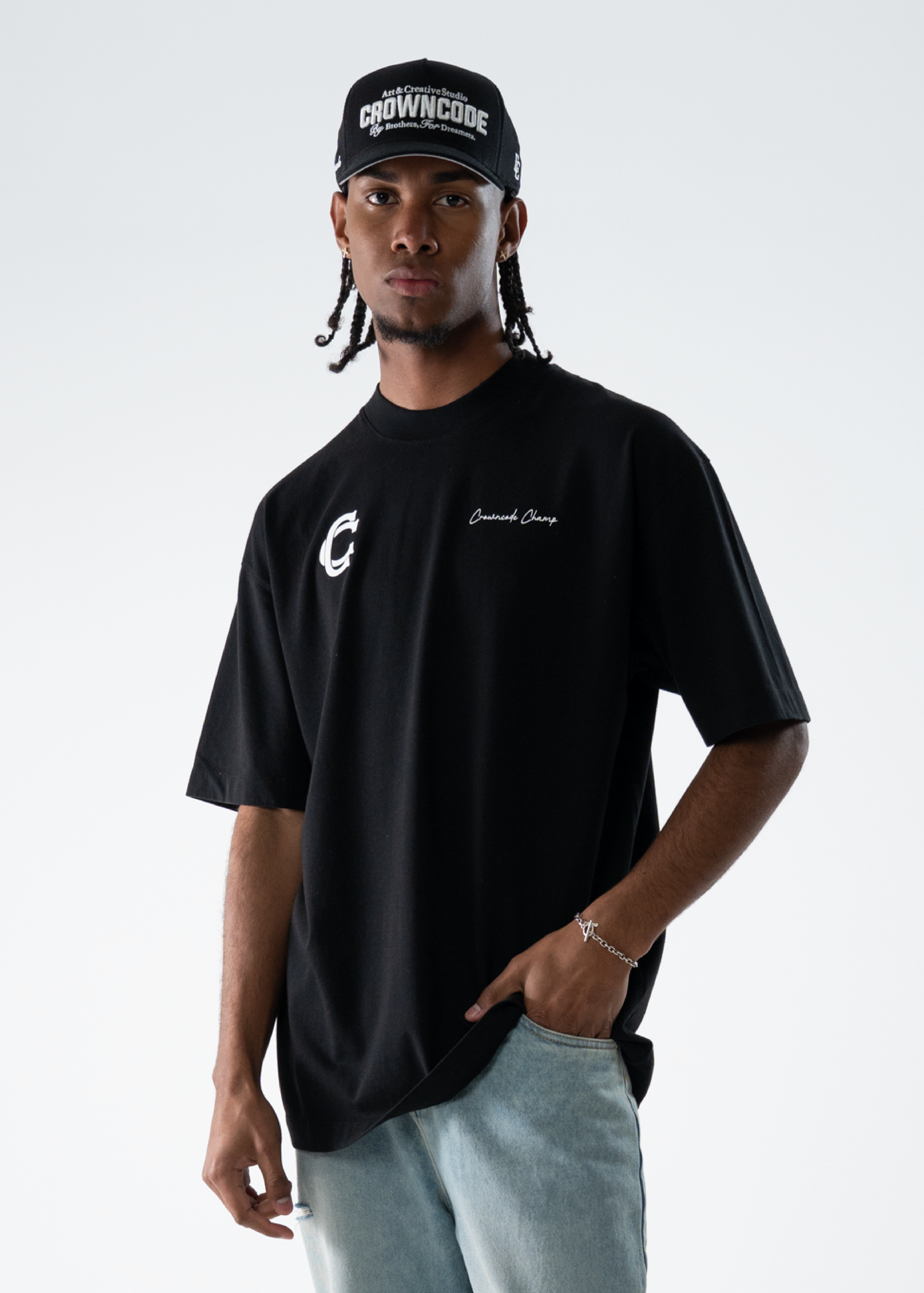 CAMISETA STADIUM NY - NEGRA