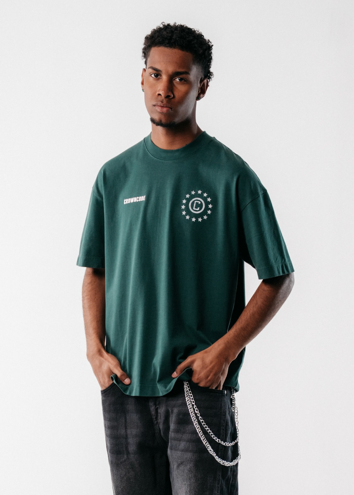 CAMISETA DREAM STATE - VERDE BOSQUE