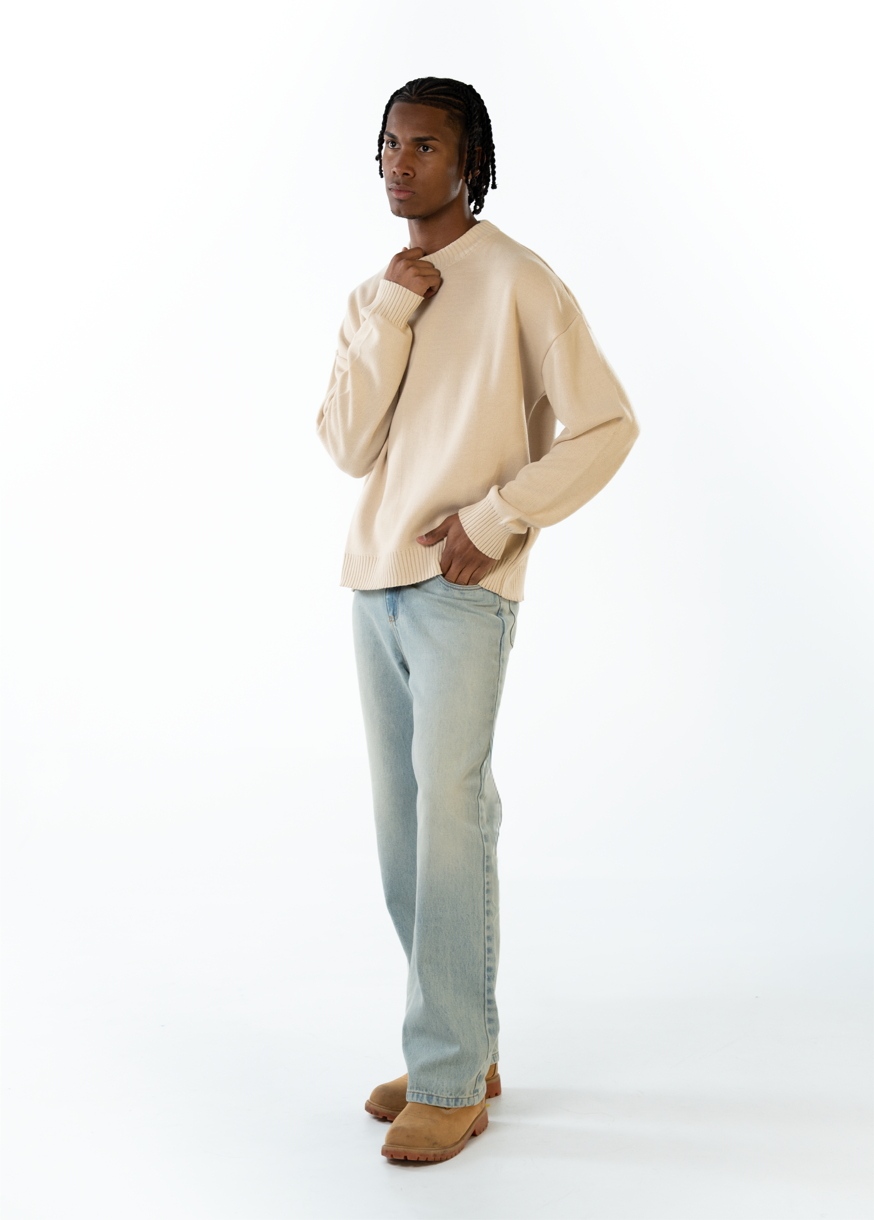 KNITWEAR SWEATER - CREMA