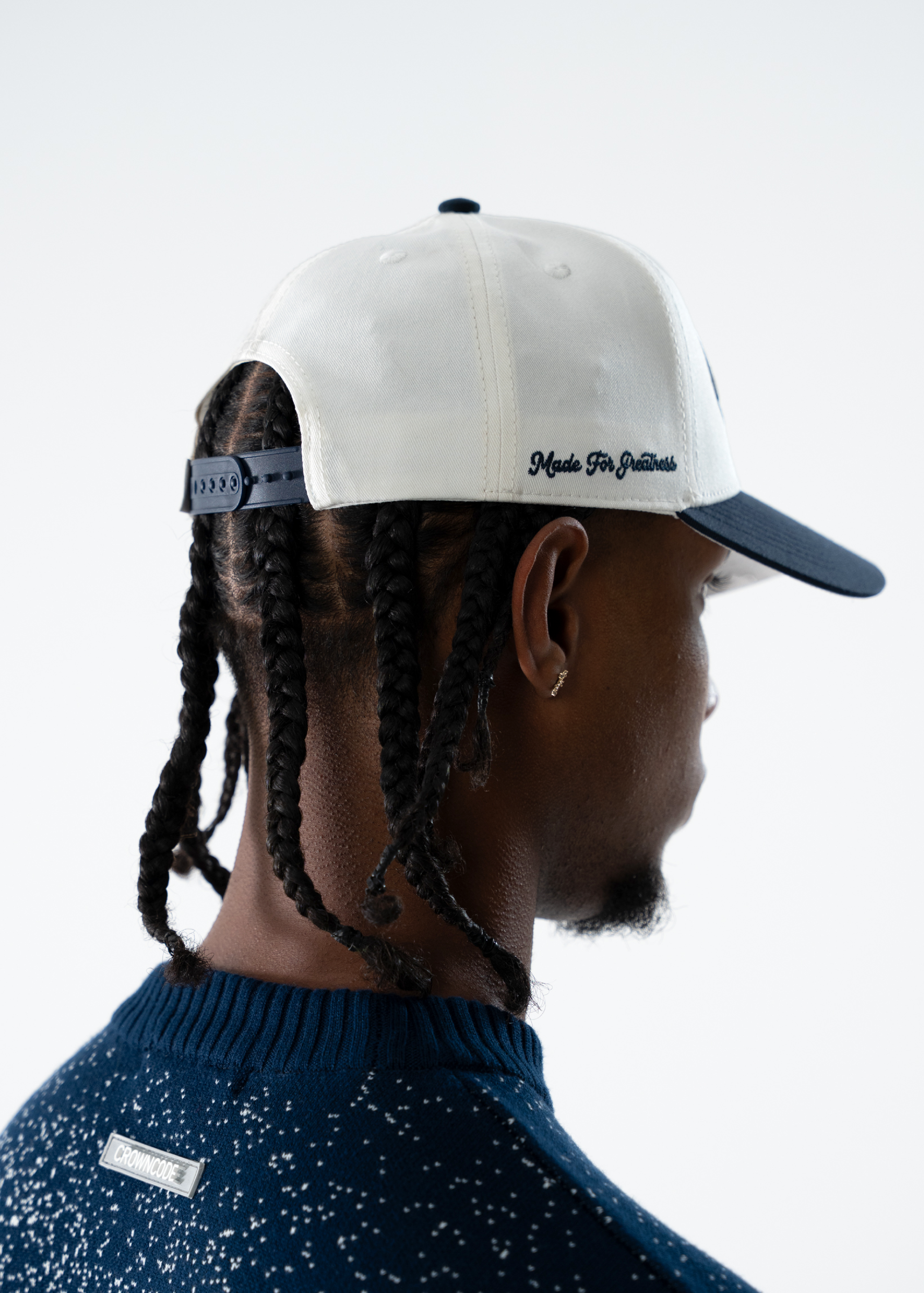 GORRA WORLD SERIES - CREMA Y AZUL