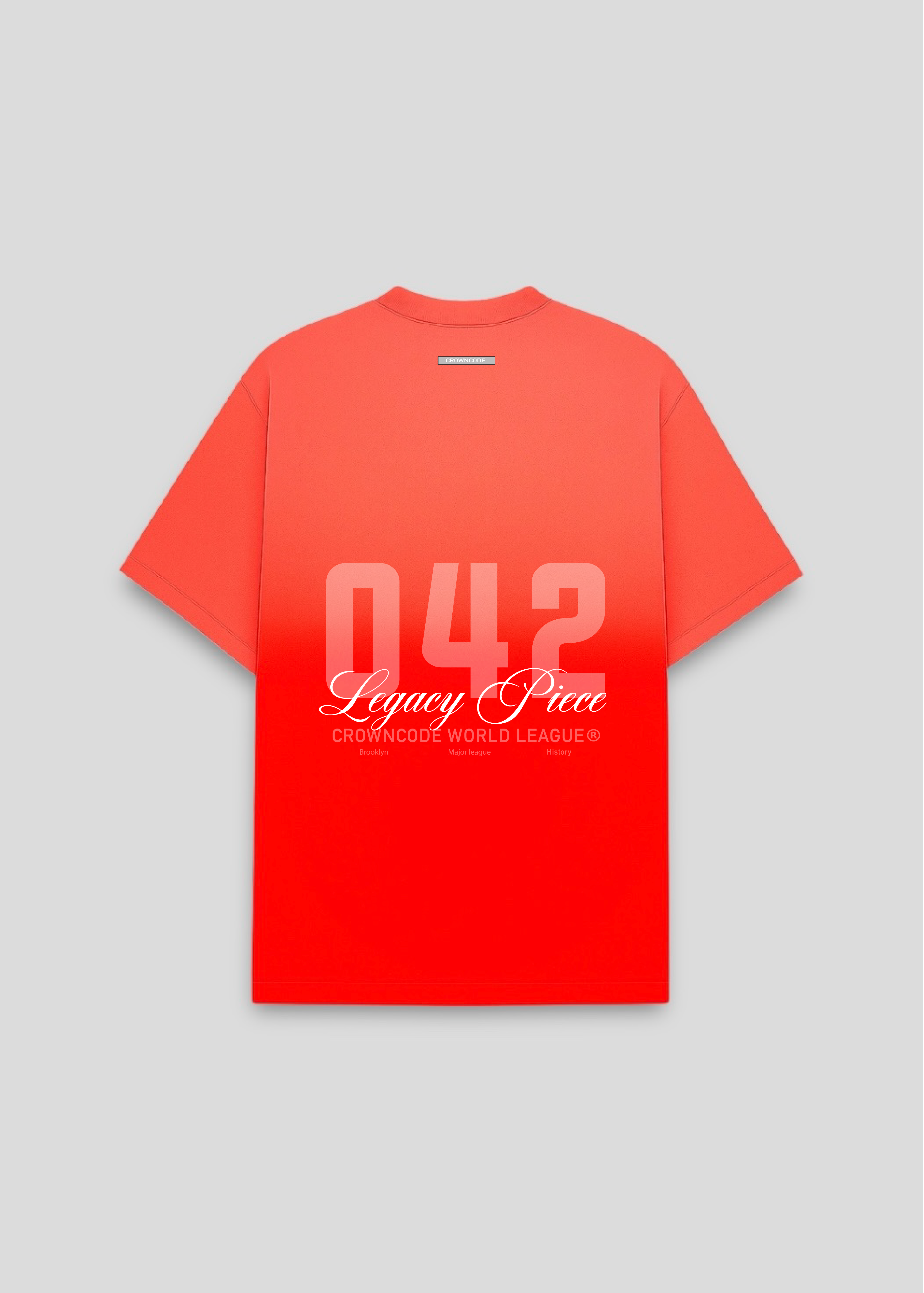 CAMISETA WORLD LEAGUE - ROJO CHERRY DEGRADE