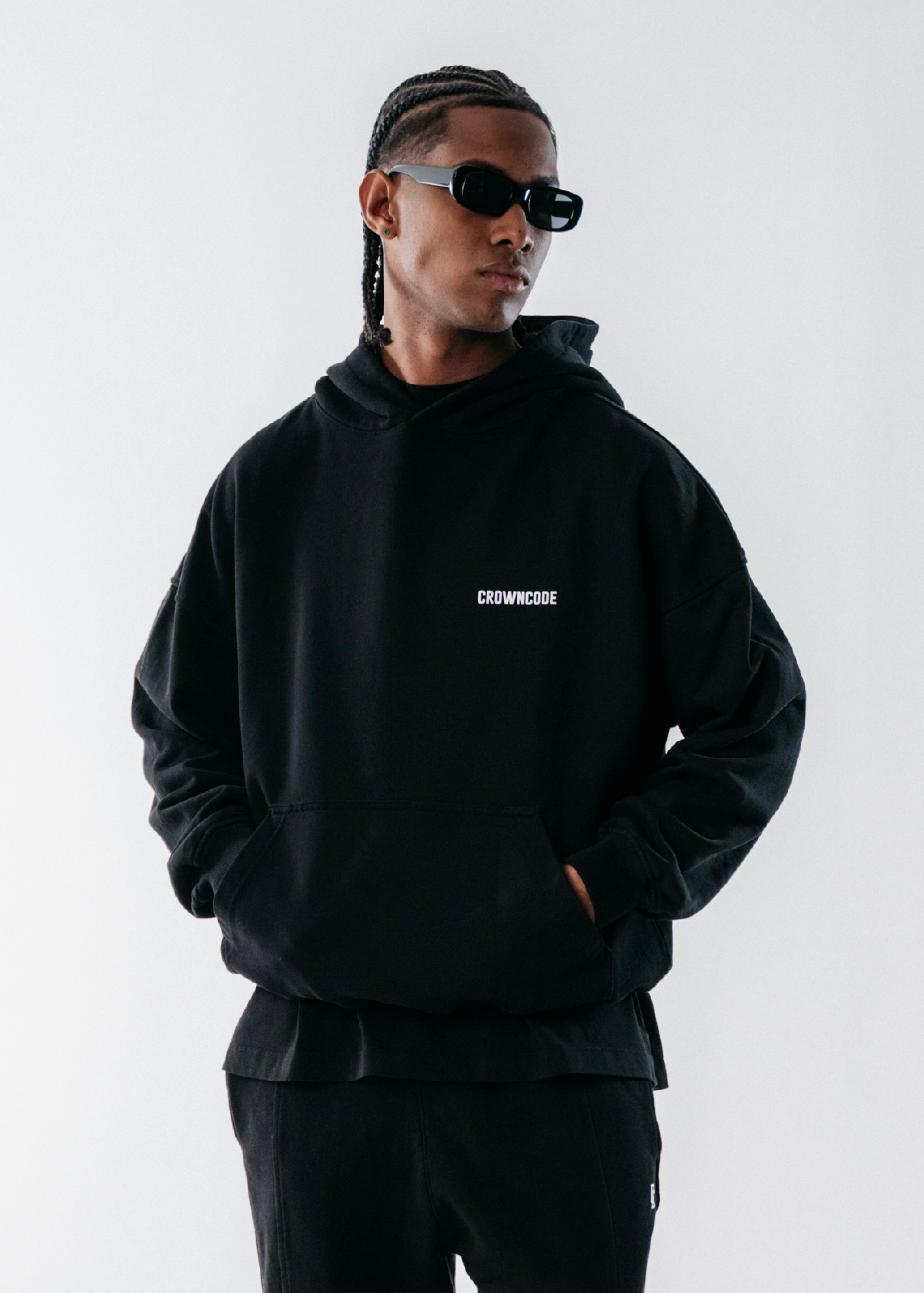 HOODIE ICON - NEGRO