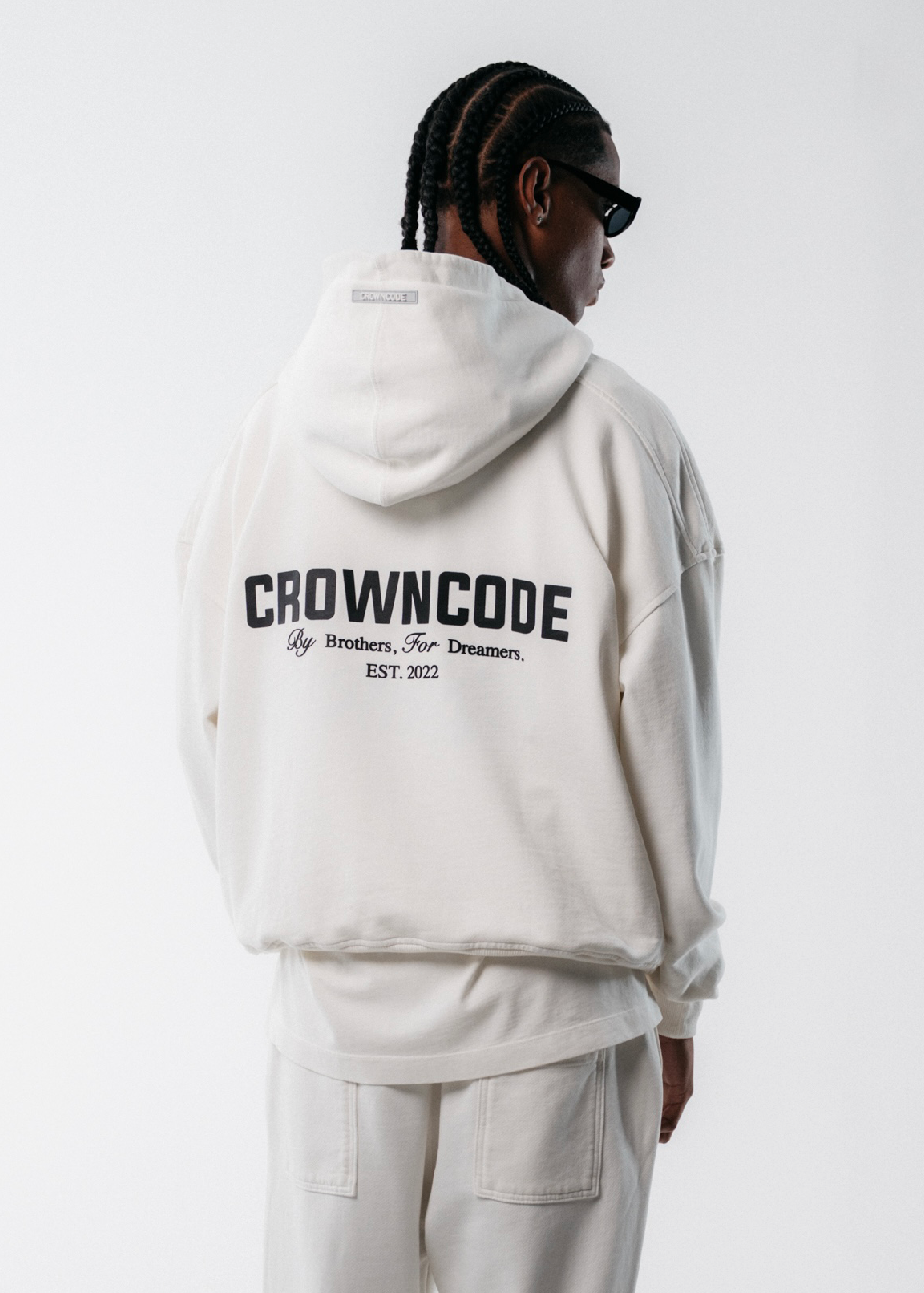 HOODIE DREAMERS - OFF WHITE
