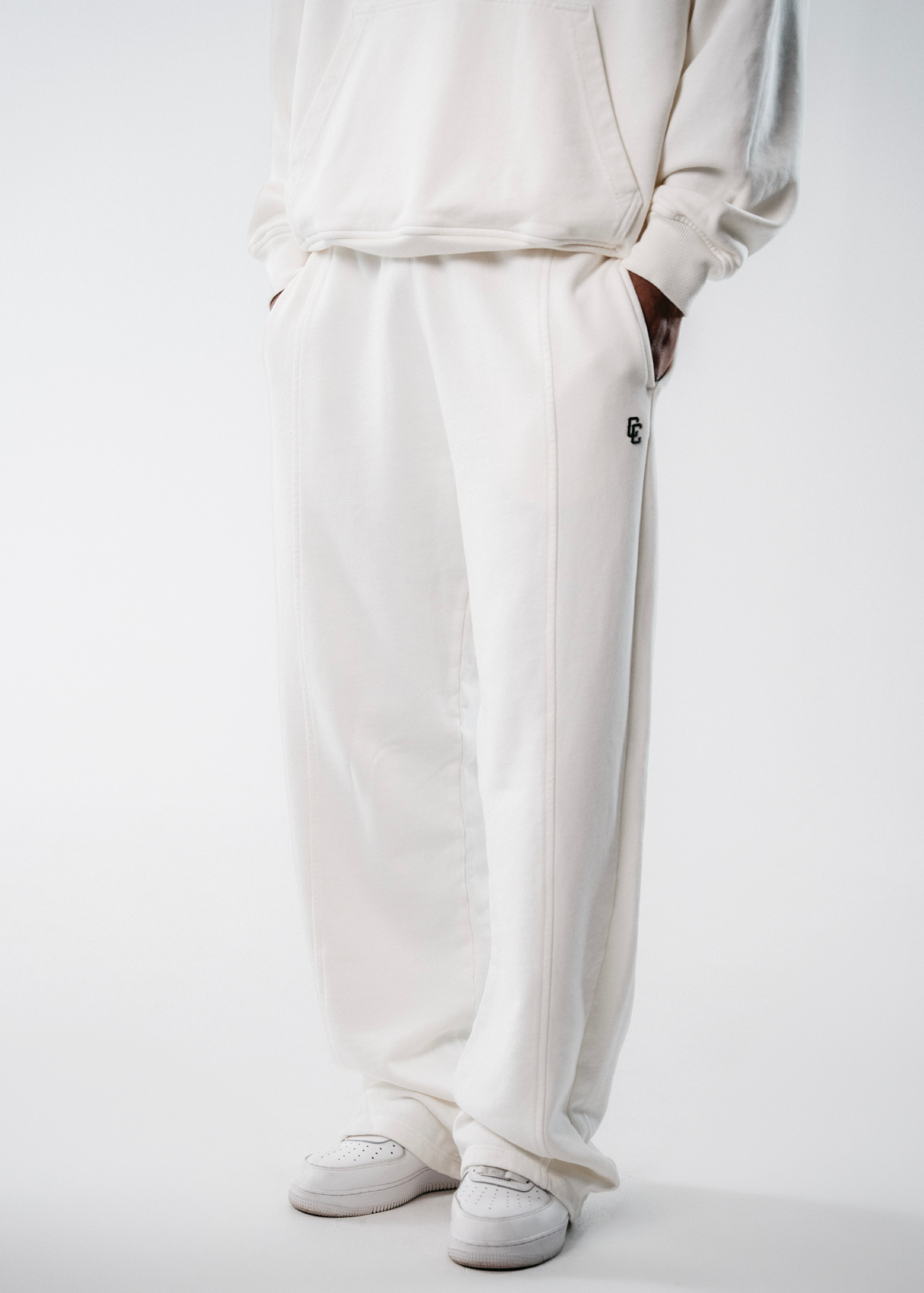 JOGGER RECTO ICON - BLANCO OFF WHITE