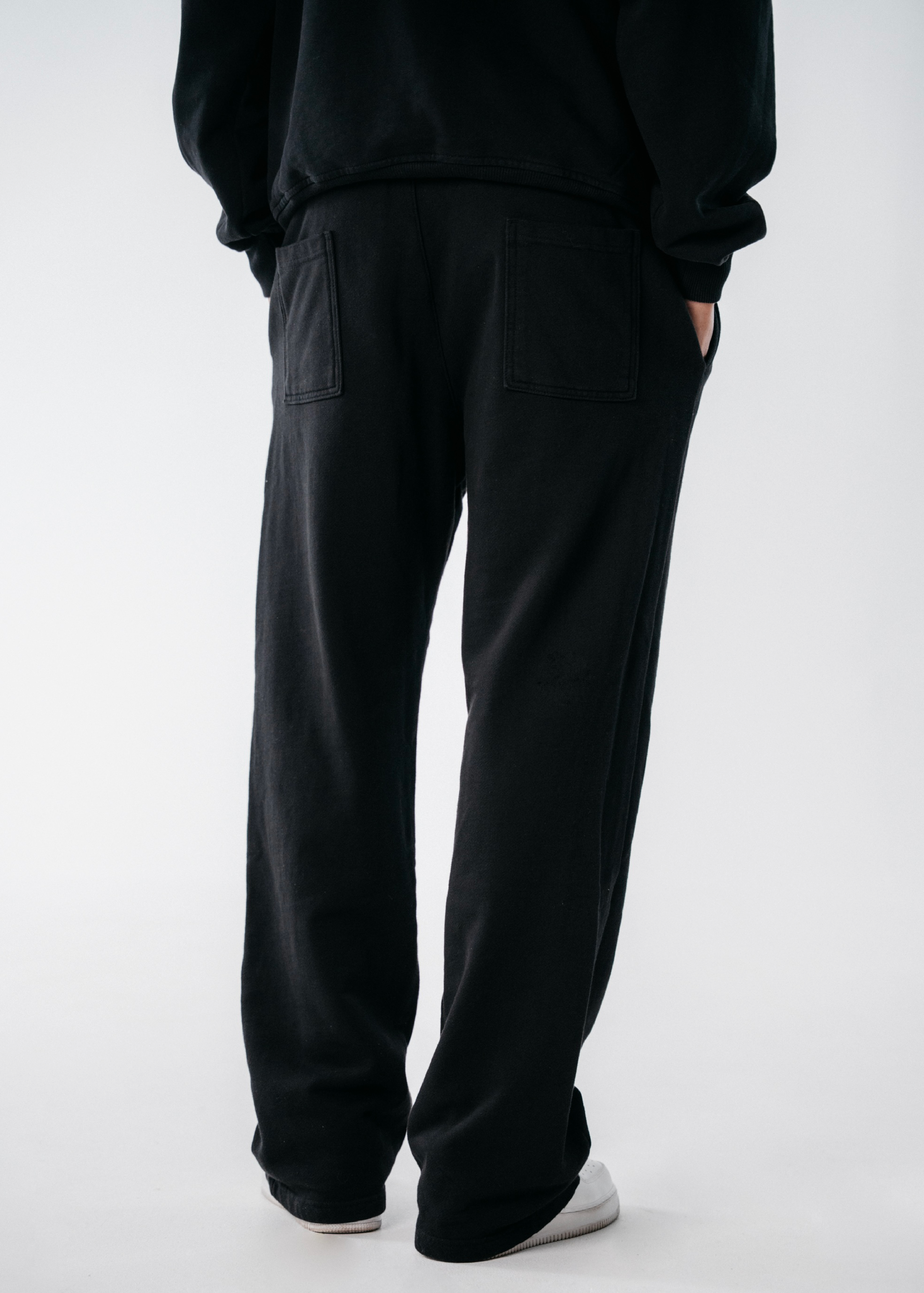 JOGGER RECTO ICON - NEGRO