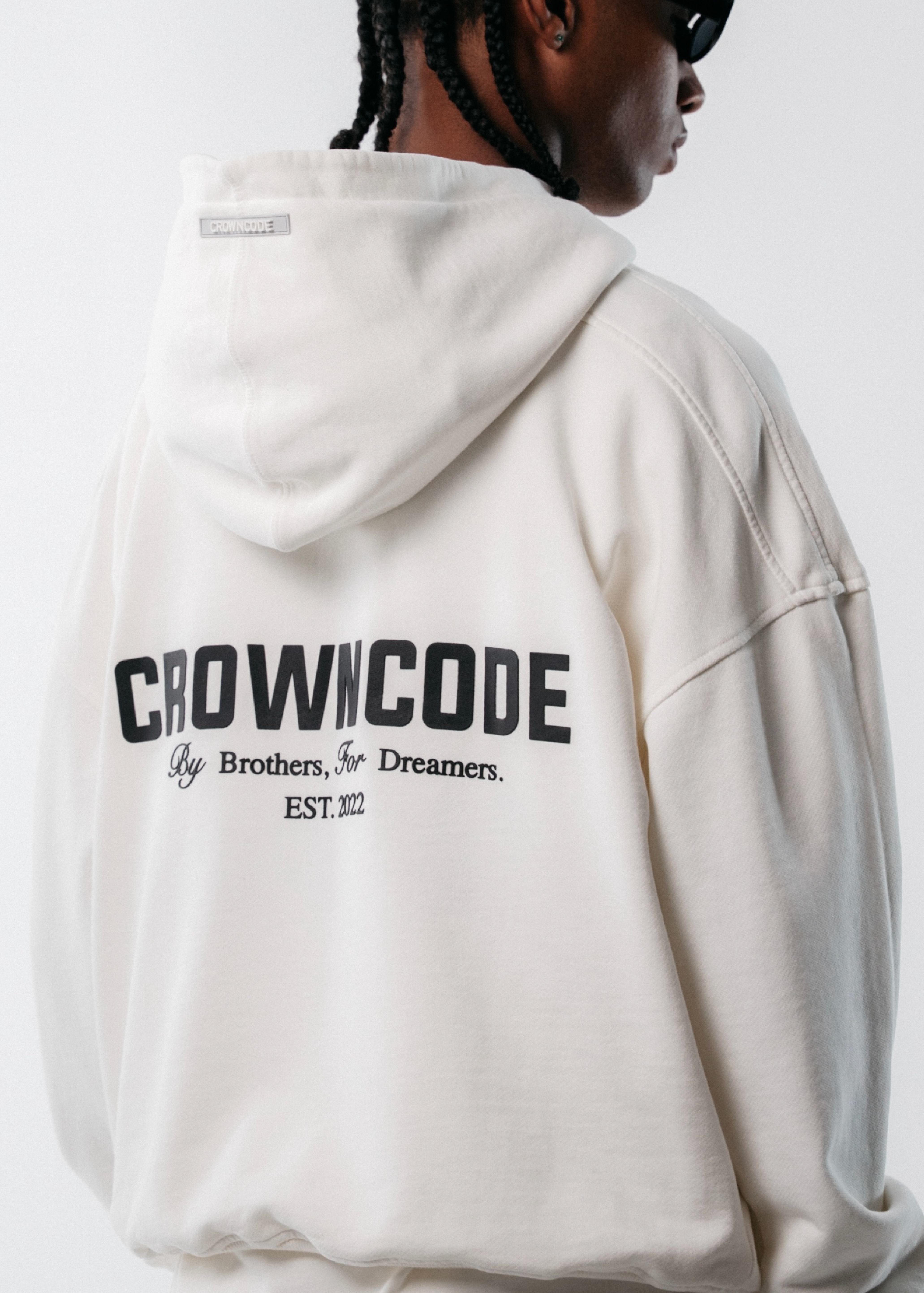 HOODIE DREAMERS - OFF WHITE