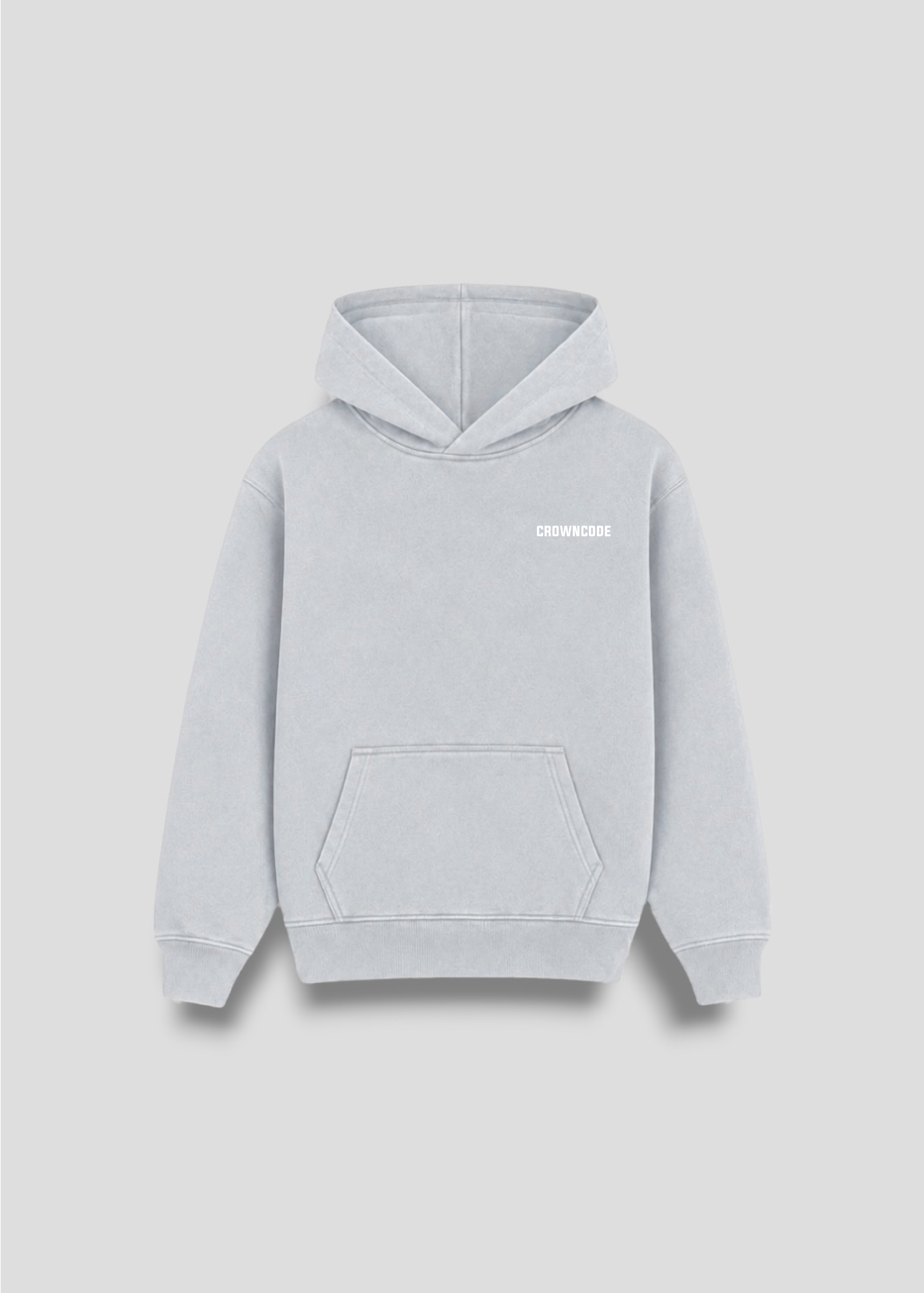 HOODIE DREAMERS - GRIS HIELO DESGASTADO