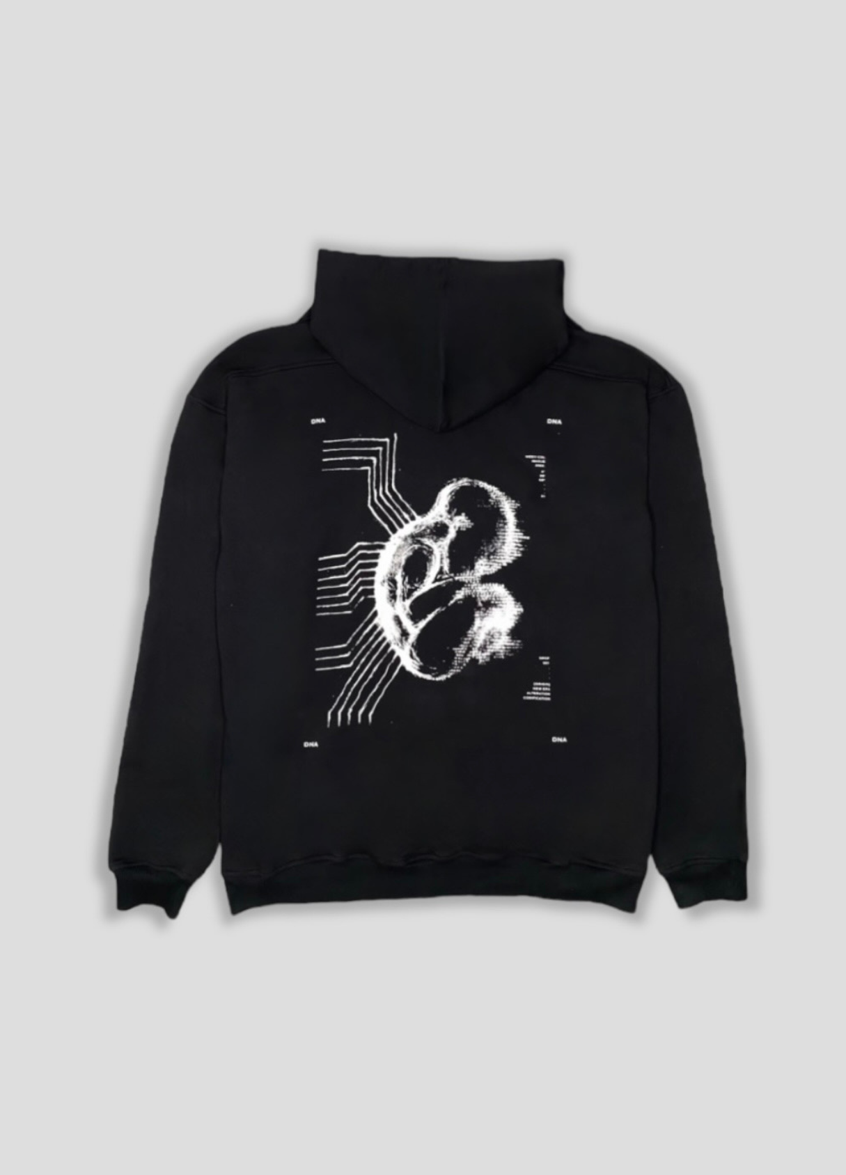 HOODIE BABY ORIGIN DNA - NEGRO