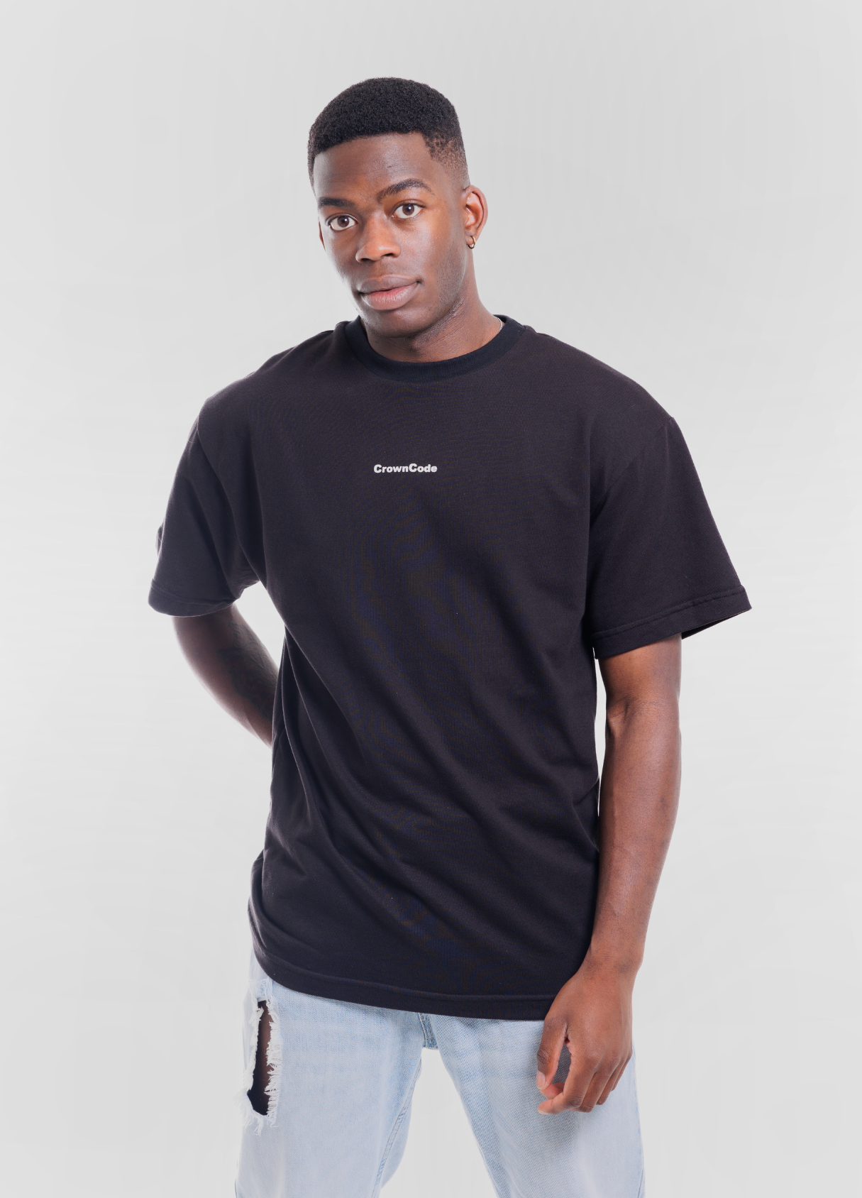 CAMISETA SELF CODIFICATION - NEGRA