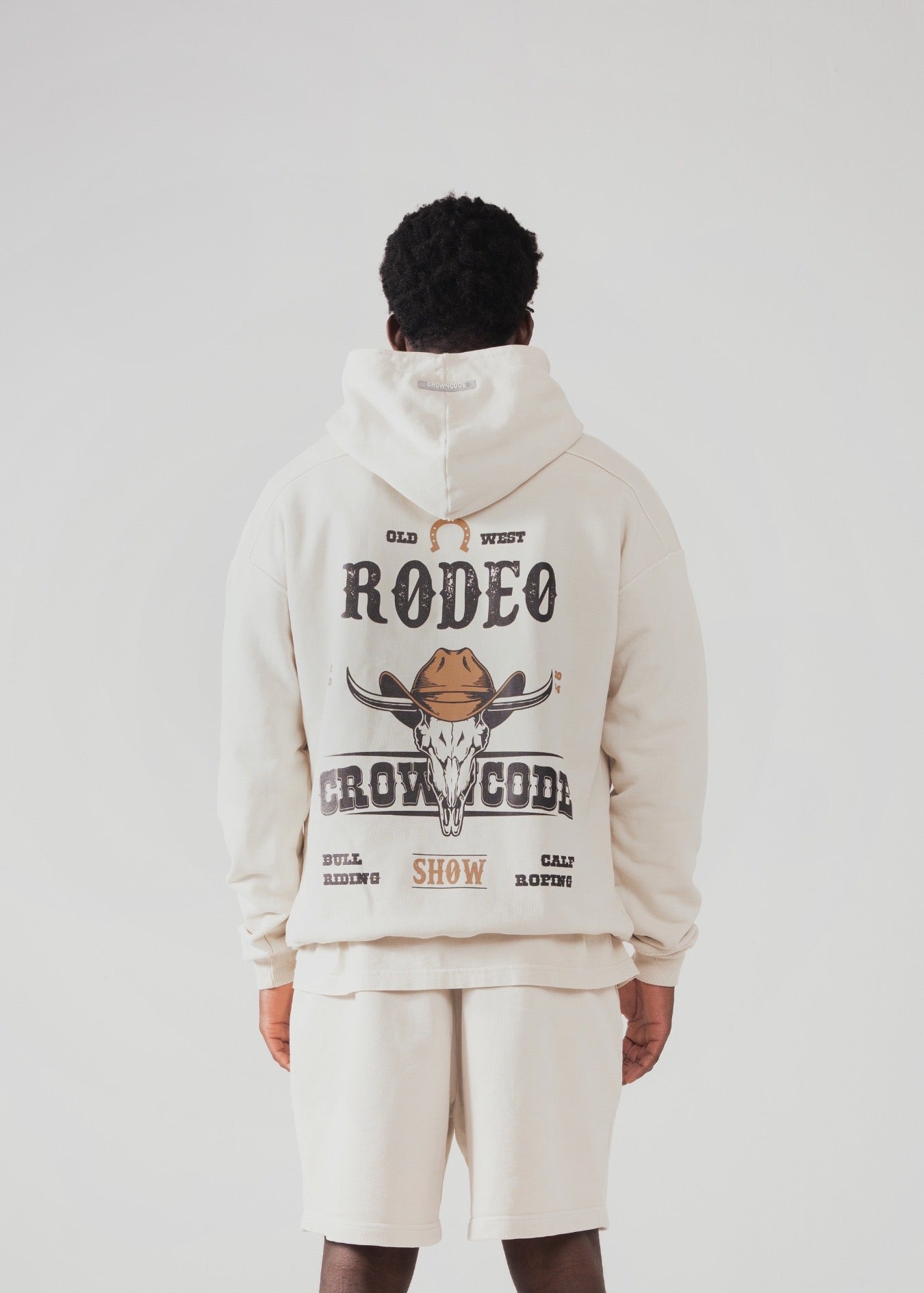 HOODIE RODEO SHOW - CREMA