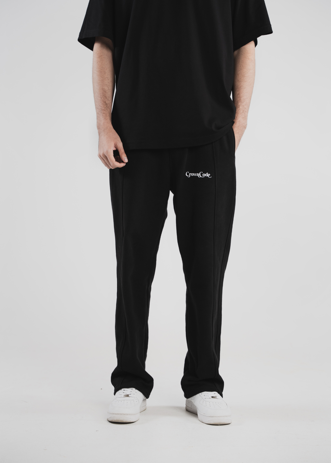 JOGGER RECTO BASIC WILD INSTINCT-NEGRO