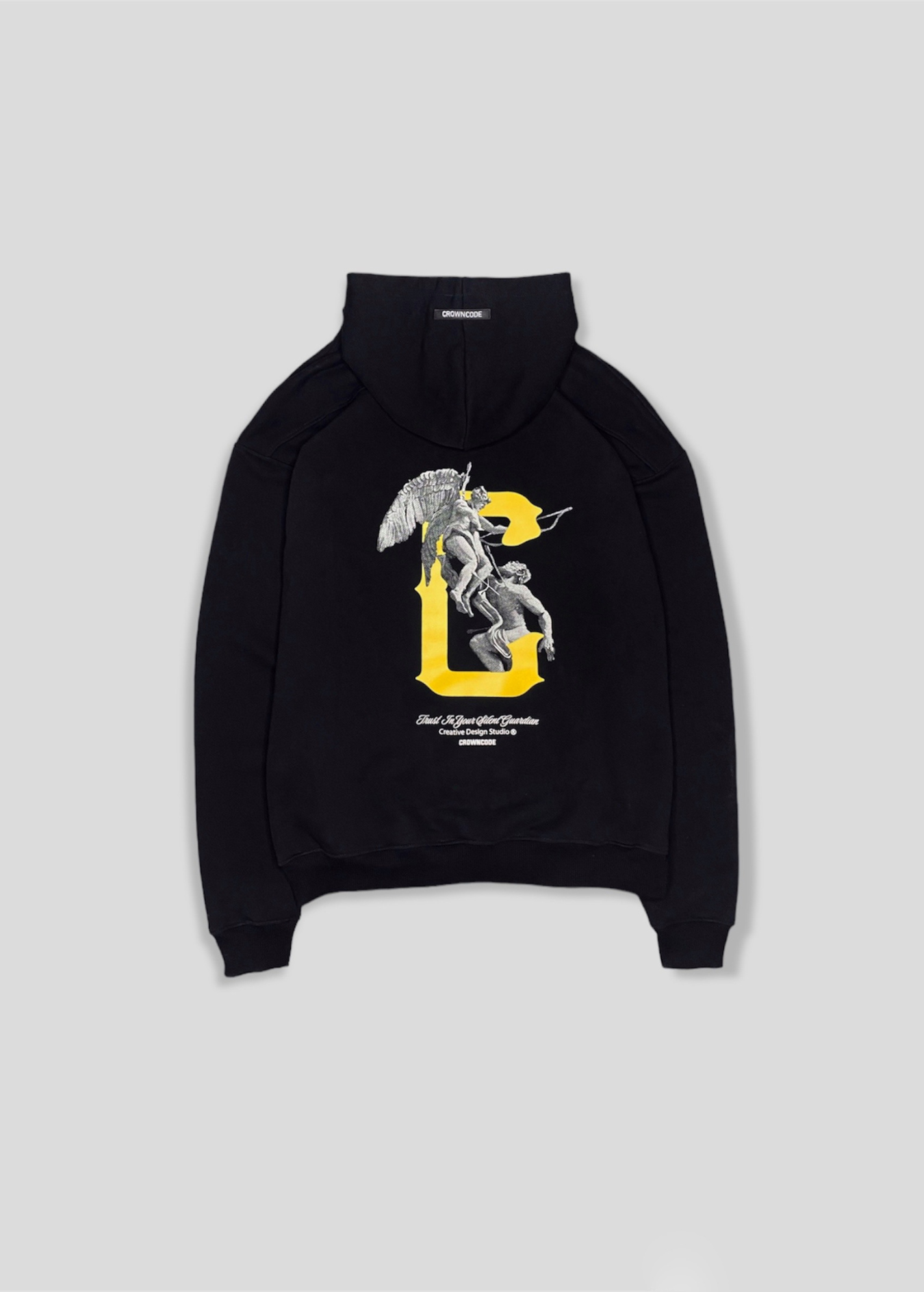 HOODIE ETERNITY CHERUB - NEGRO