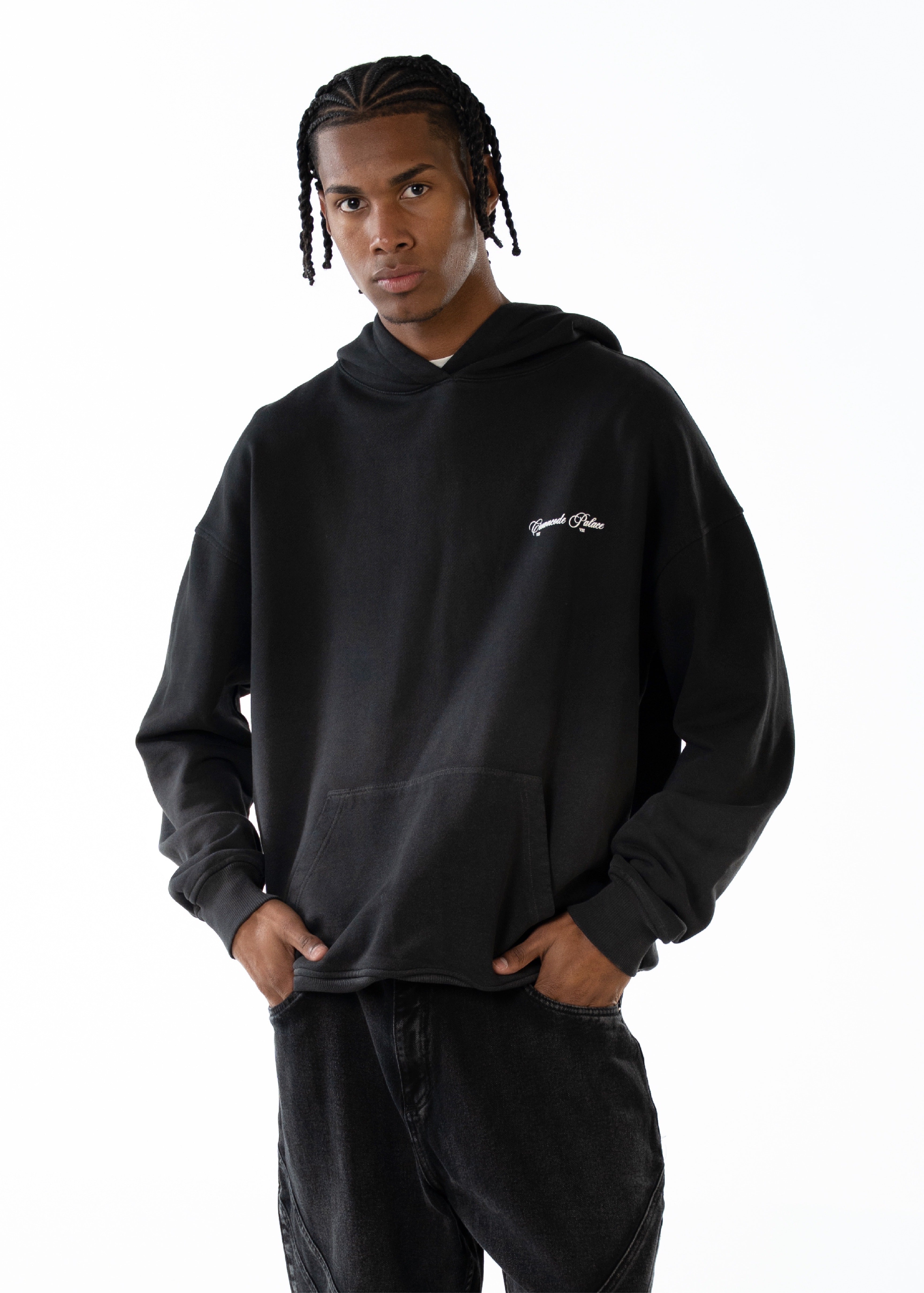 HOODIE ROYALTY - NEGRO DEGRADE