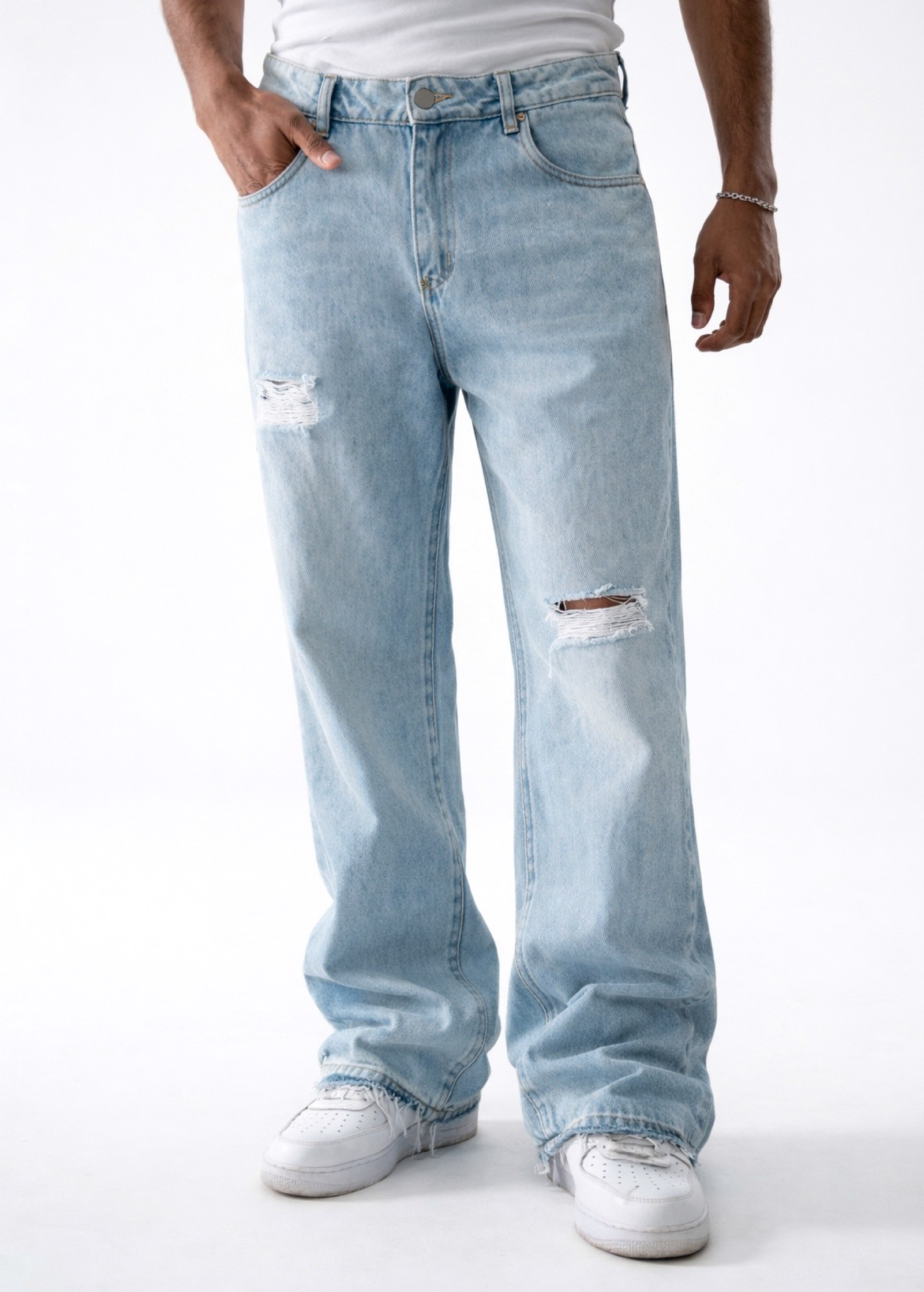 JEAN FLARED - AZUL OCEANO