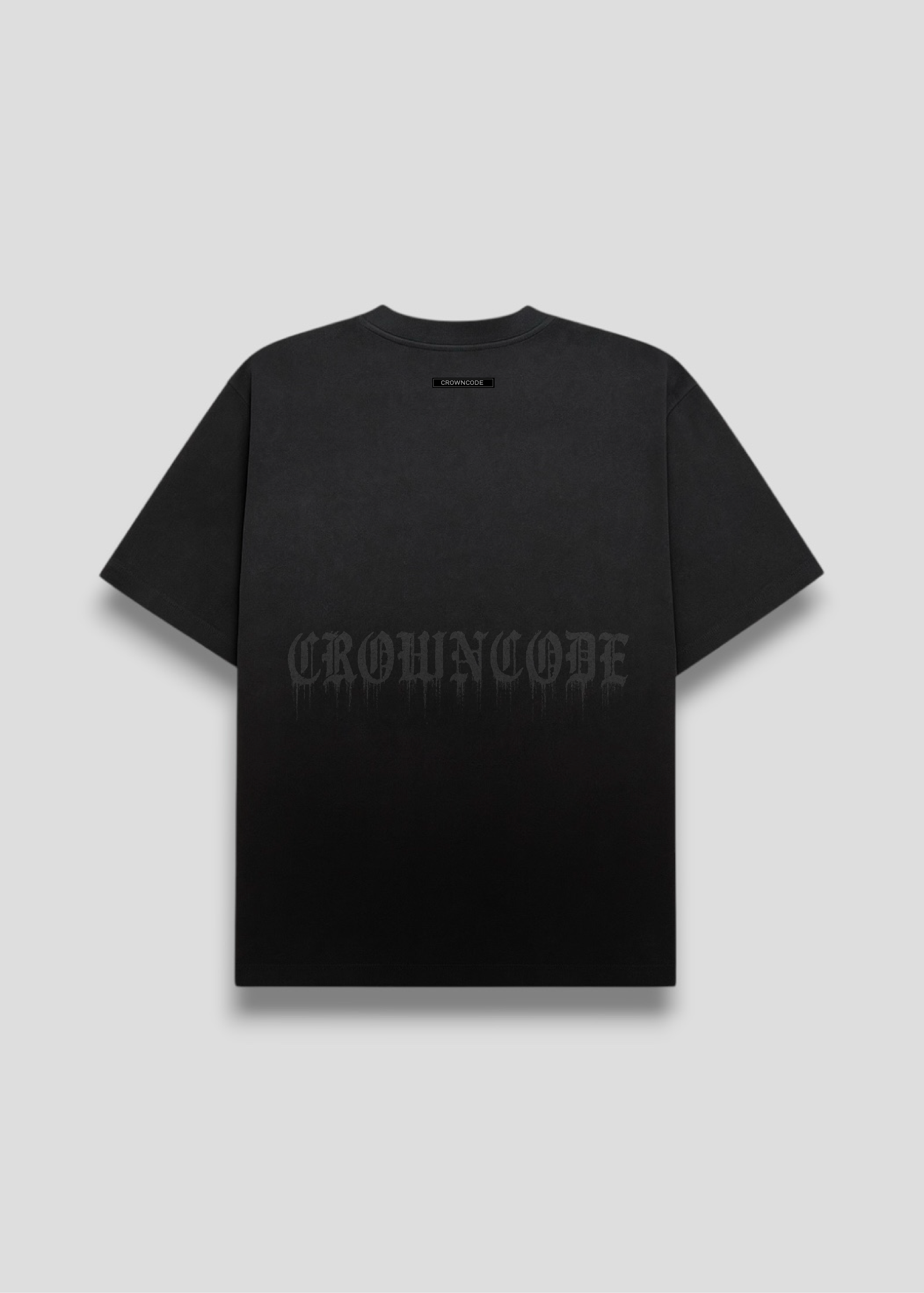 CAMISETA SACRED VIRGIN - NEGRO DEGRADE