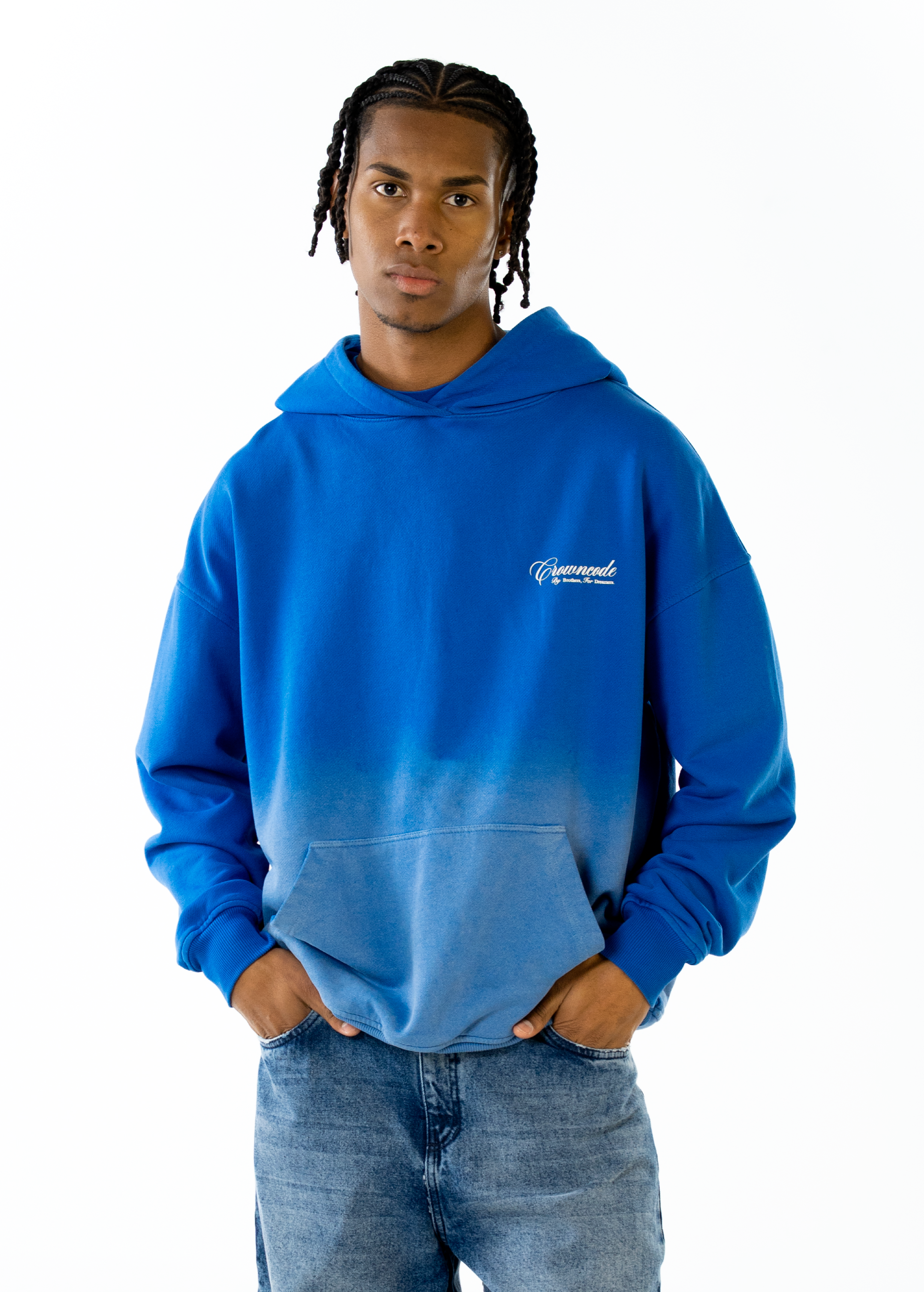 HOODIE SKYLINE - AZUL DEGRADE
