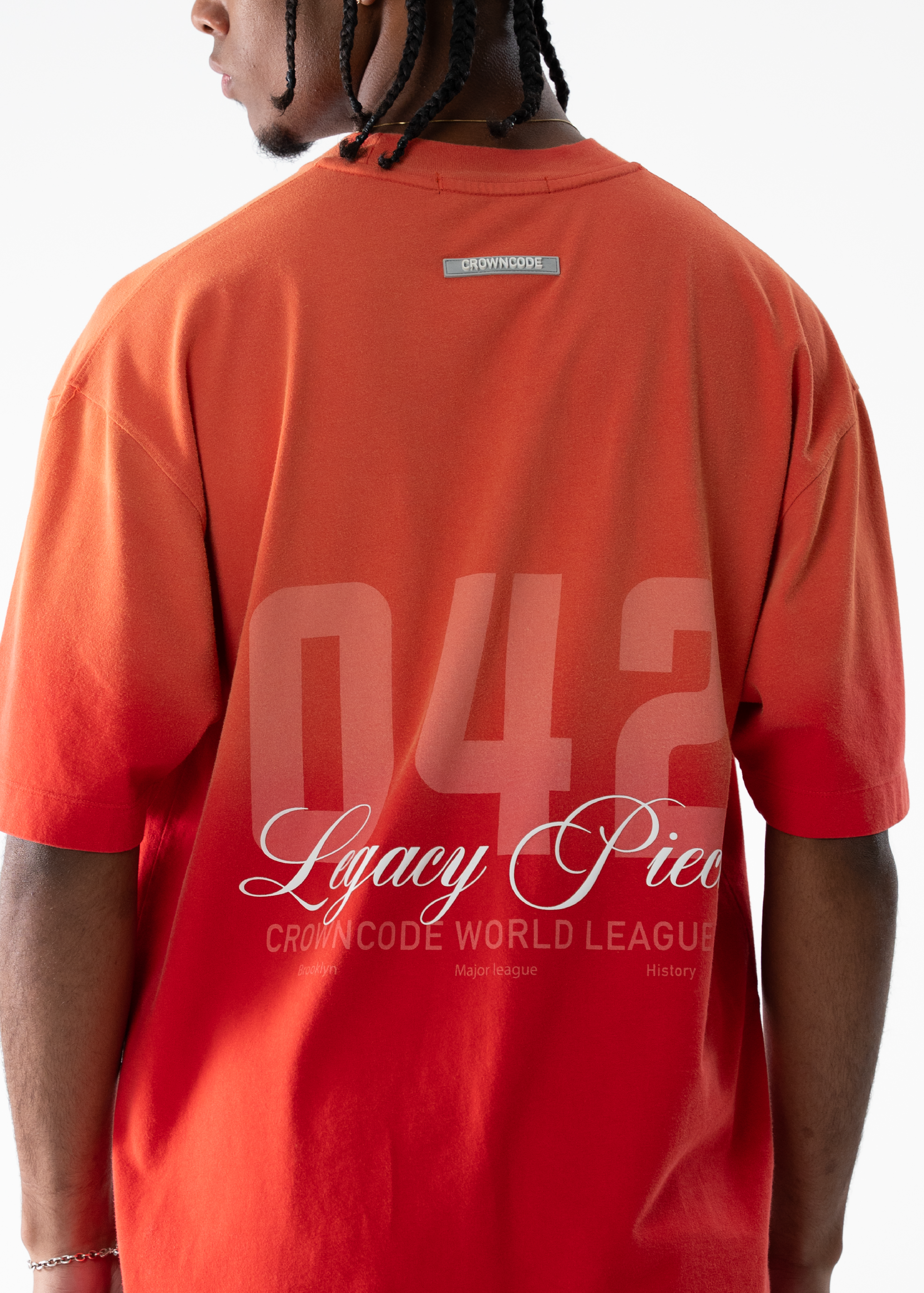 CAMISETA WORLD LEAGUE - ROJO CHERRY DEGRADE