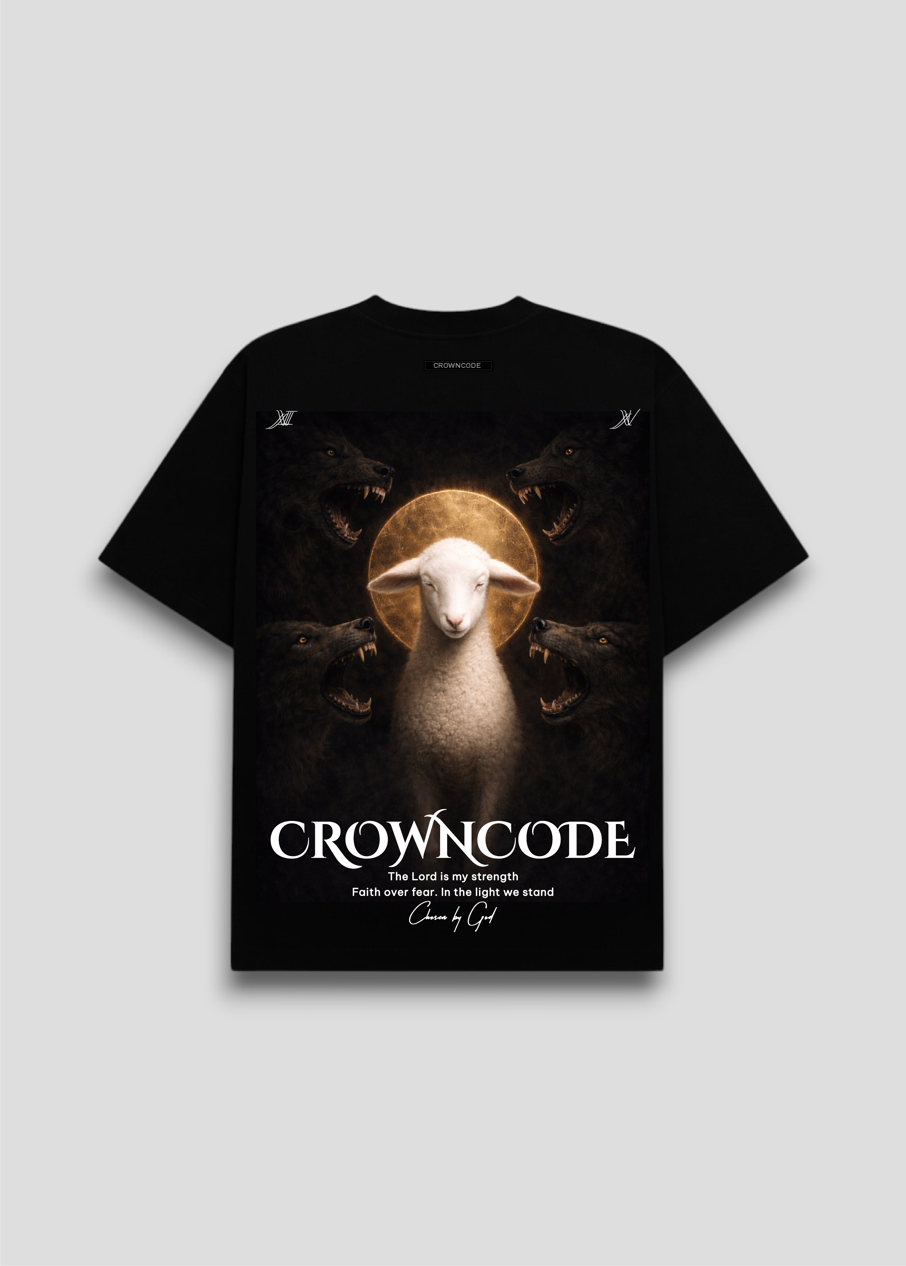 CAMISETA GOAT - NEGRA