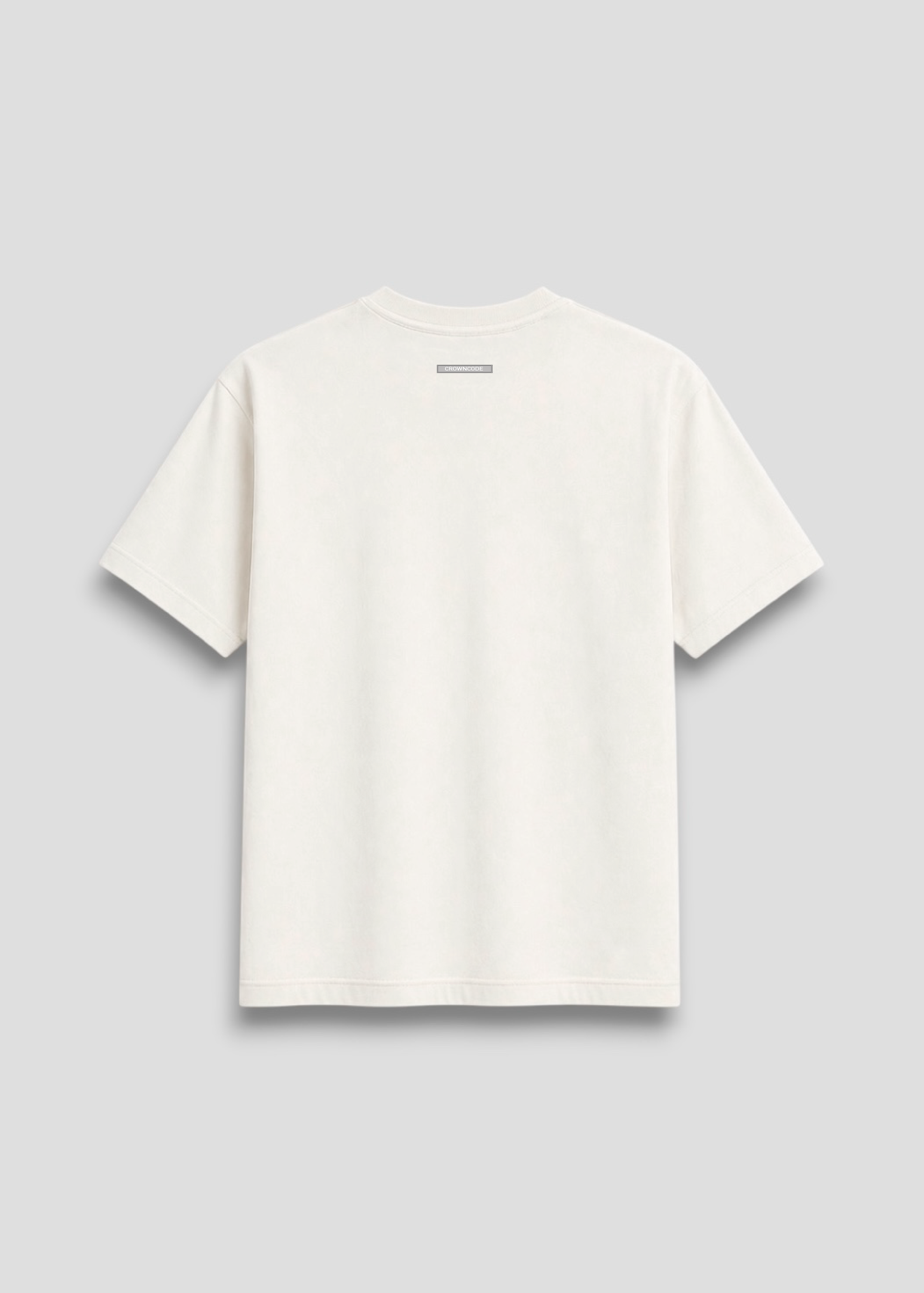 CAMISETA REGULAR FIT BÁSICA - OFF WHITE