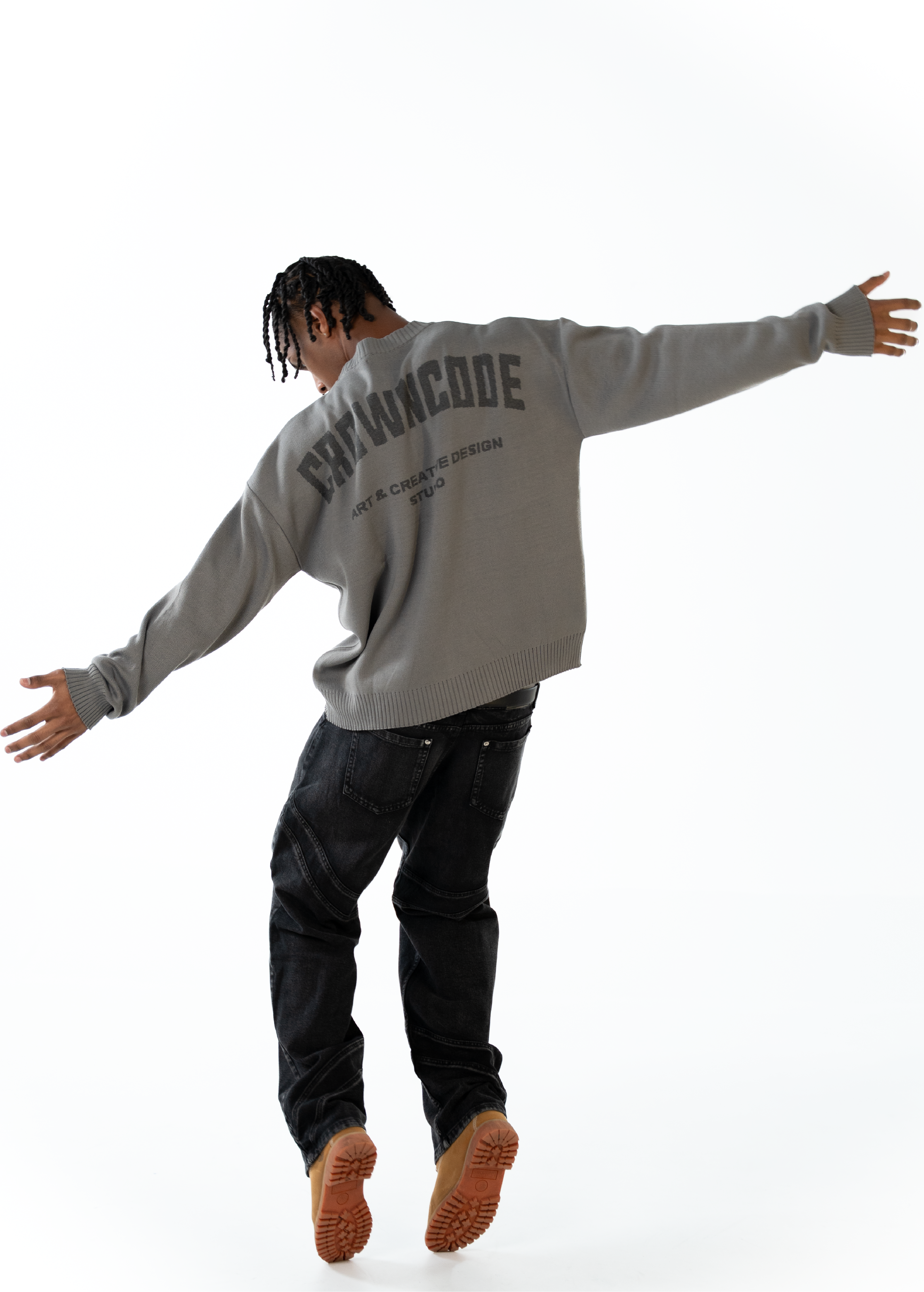 KNITWEAR SWEATER - GRIS