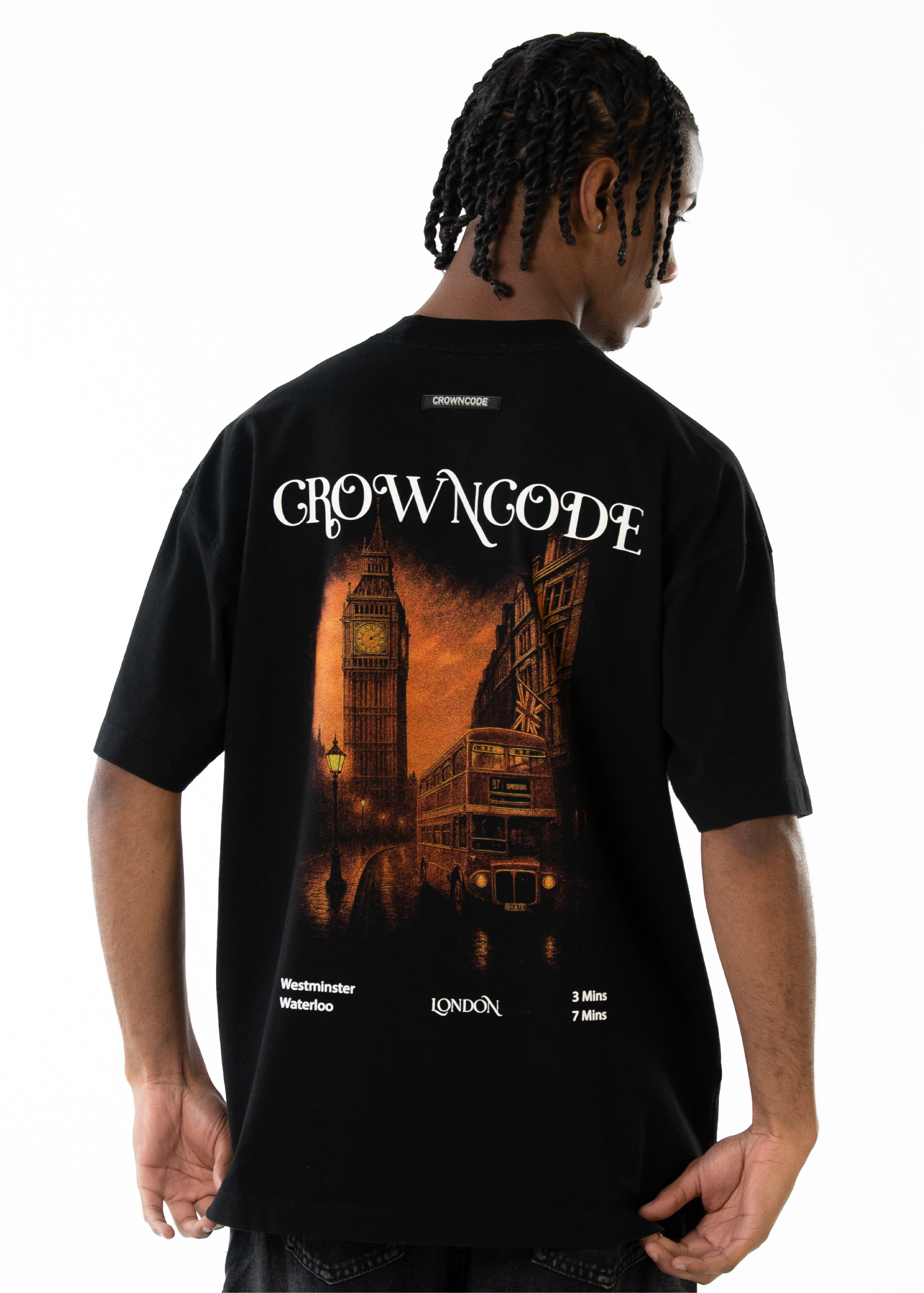 CAMISETA LONDON DREAMS - NEGRA