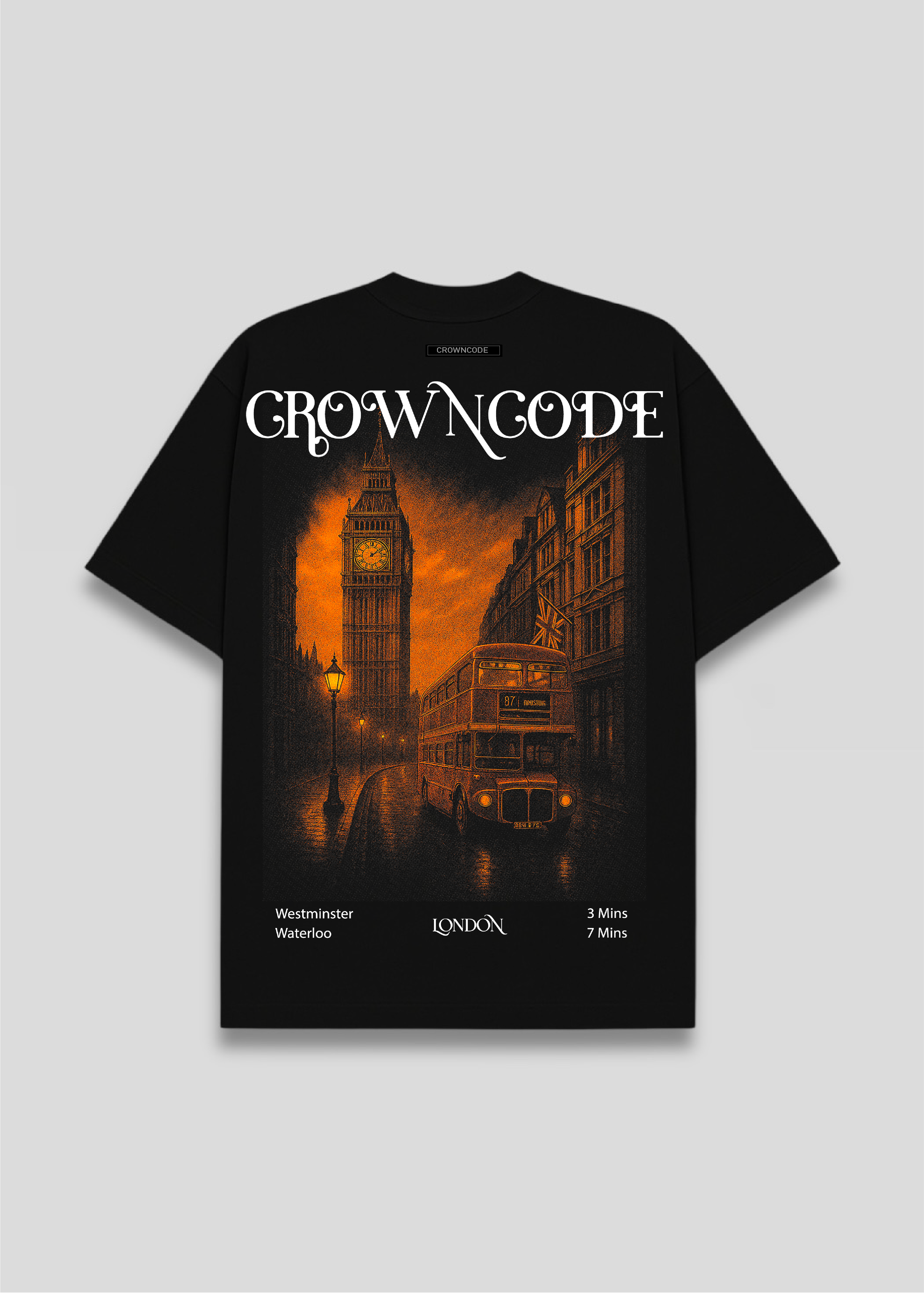 CAMISETA LONDON DREAMS - NEGRA