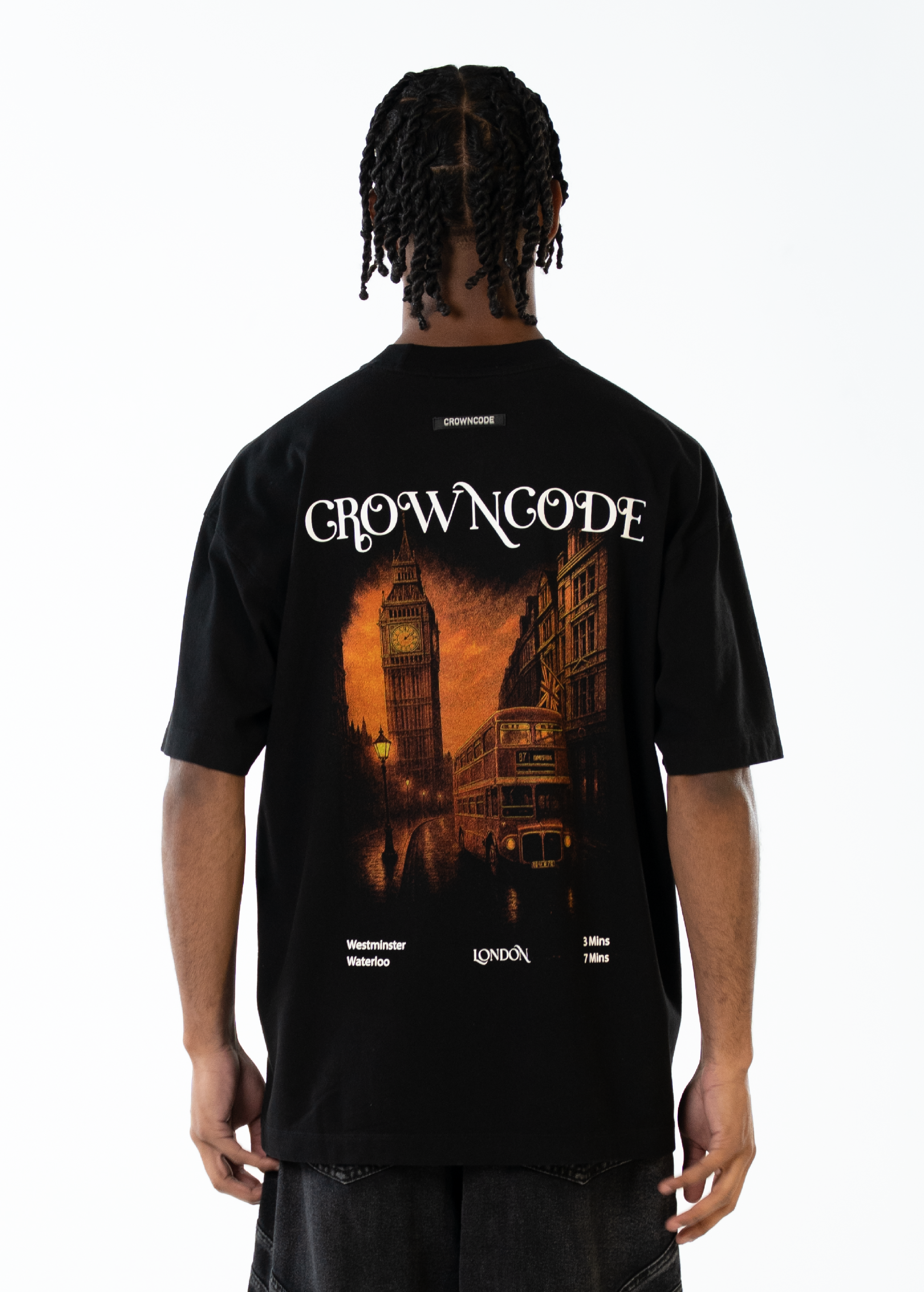 CAMISETA LONDON DREAMS - NEGRA