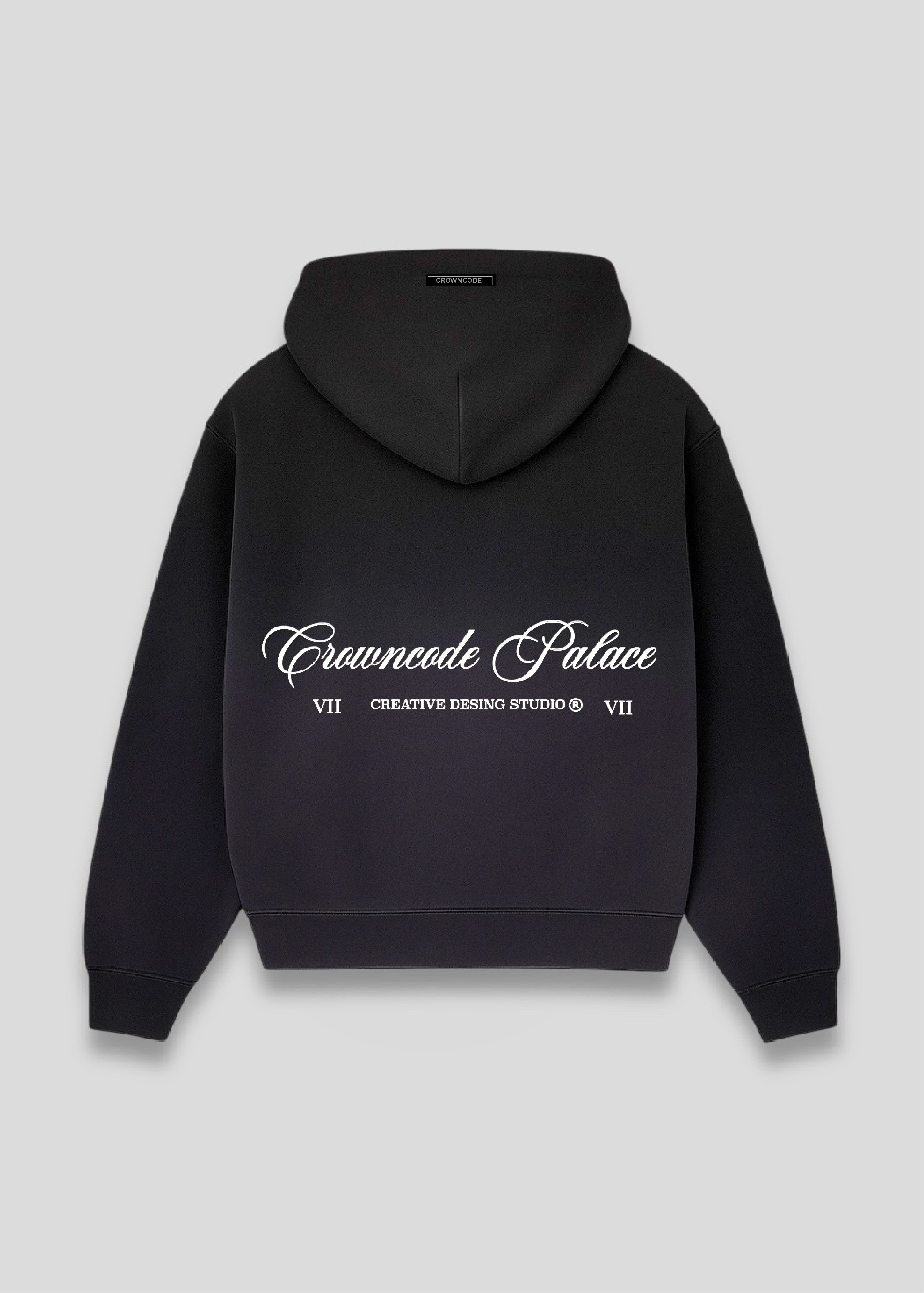 HOODIE ROYALTY - NEGRO DEGRADE