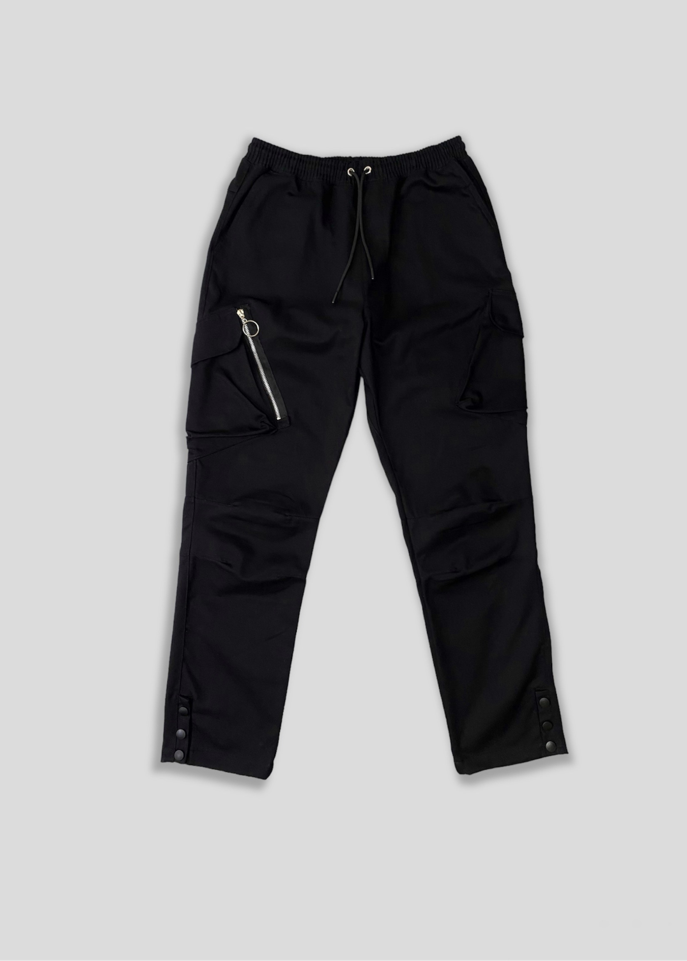 PANTALON CARGO - NEGRO