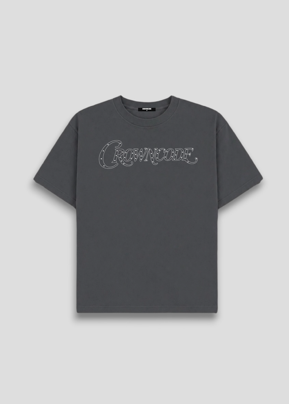 CAMISETA EMPIRE - GRIS OSCURO