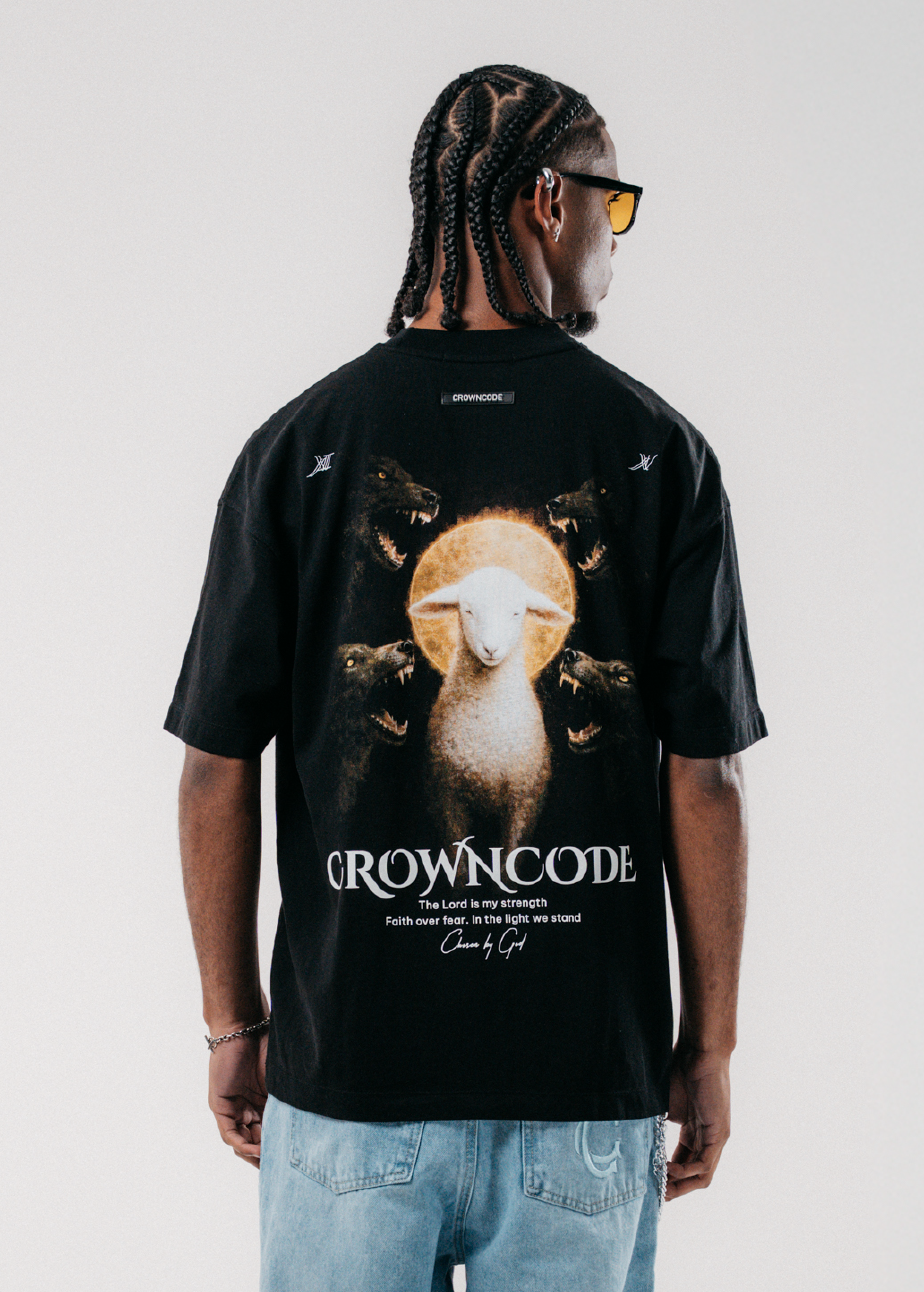 CAMISETA GOAT - NEGRA