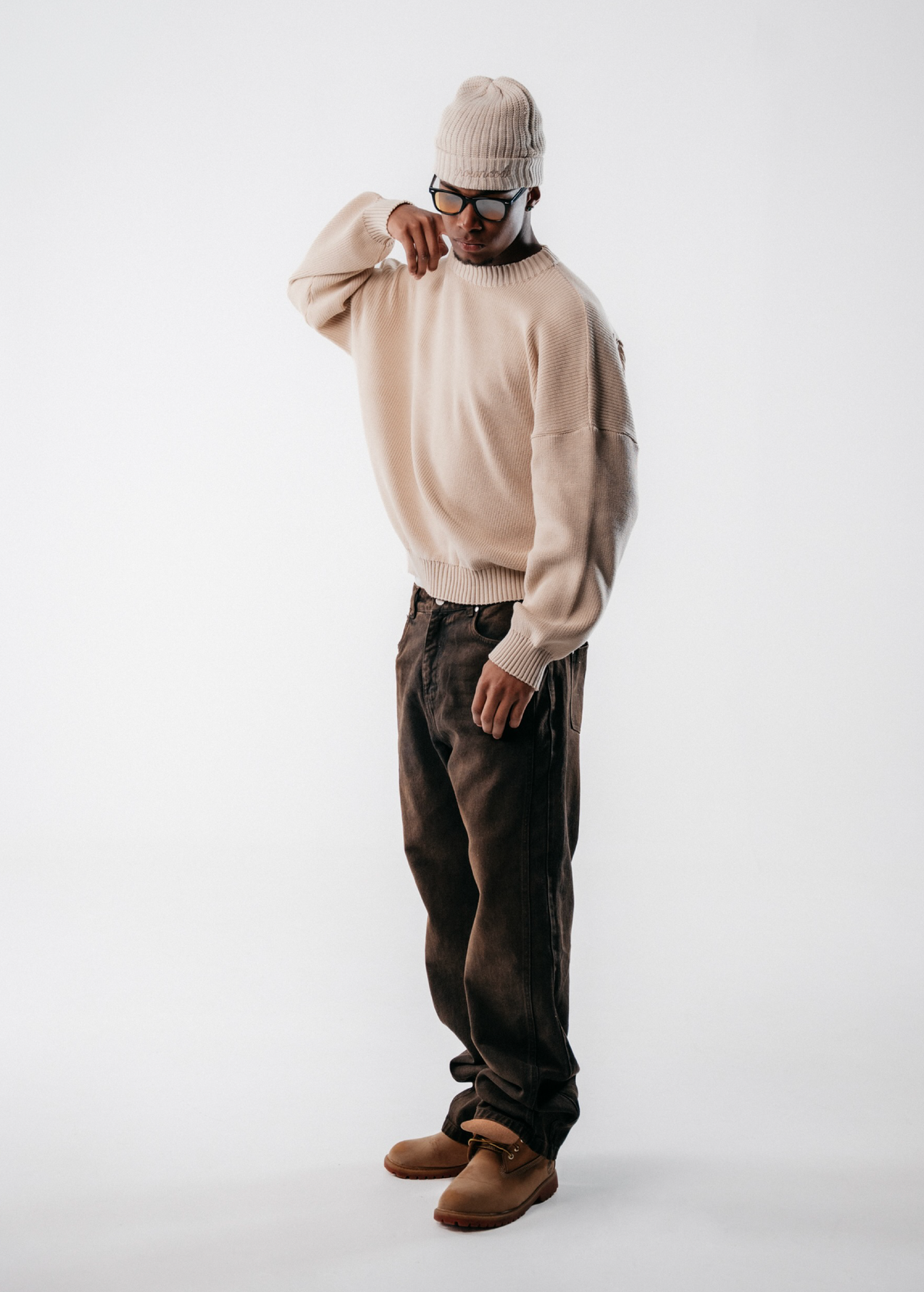 SIGNATURE KNITWEAR SWEATER - CREMA