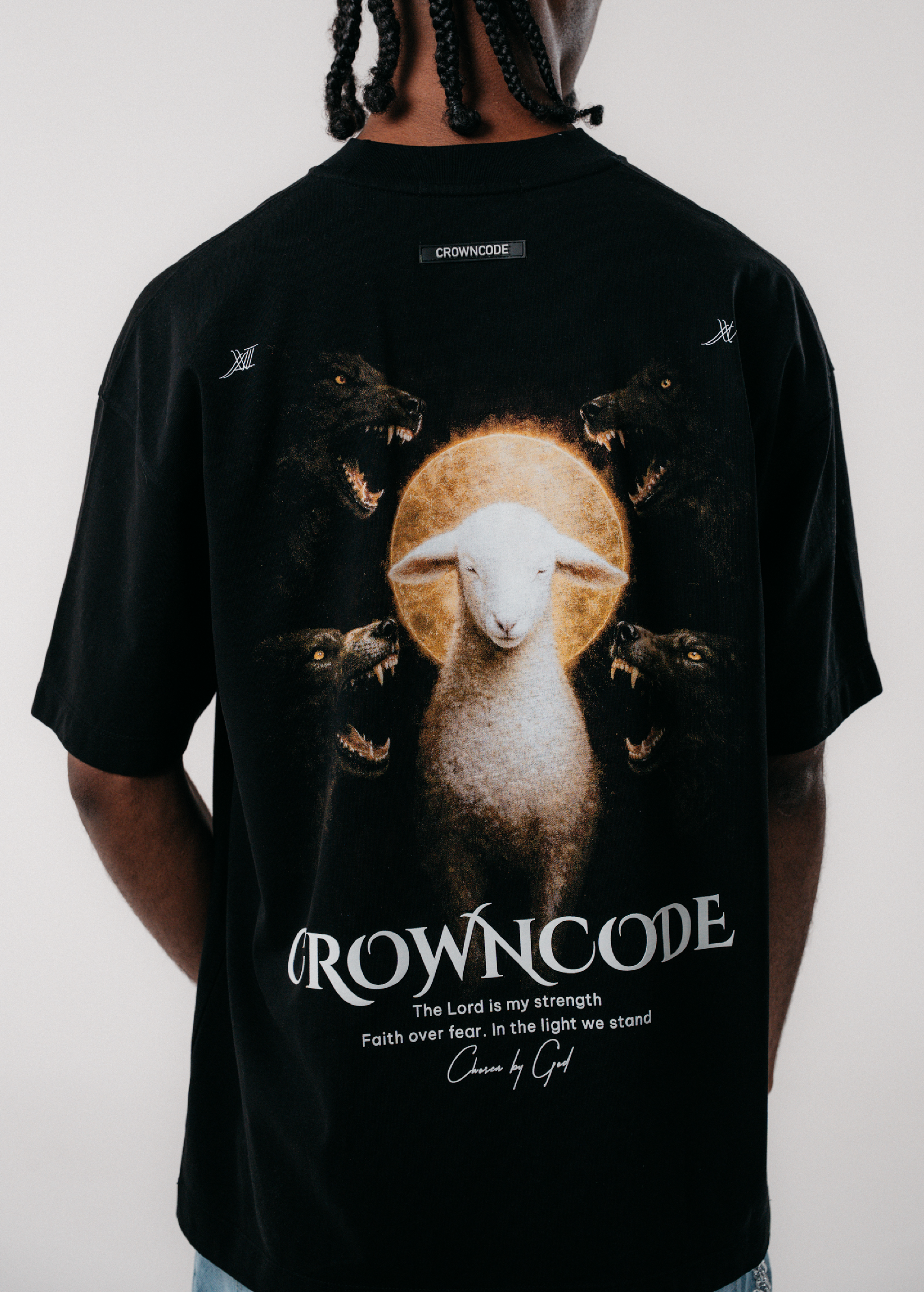 CAMISETA GOAT - NEGRA