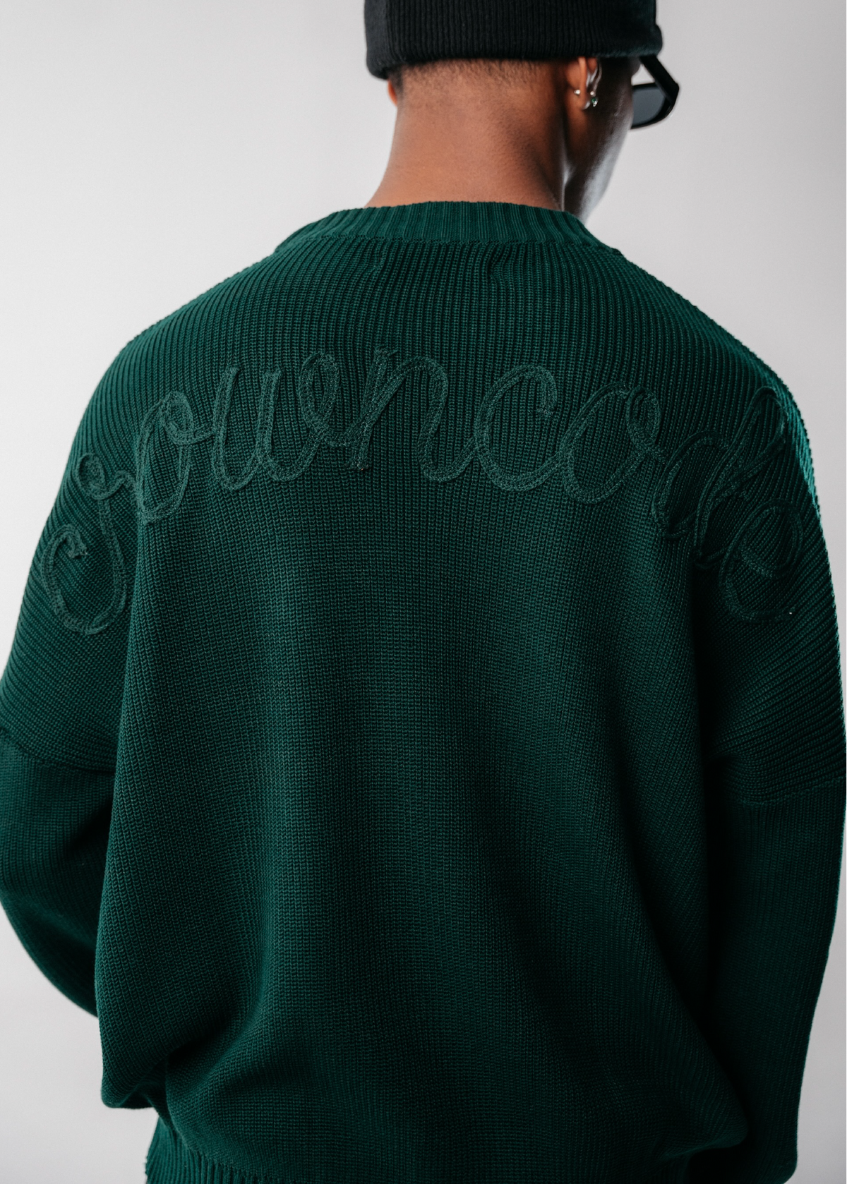 SIGNATURE KNITWEAR SWEATER - VERDE BOSQUE