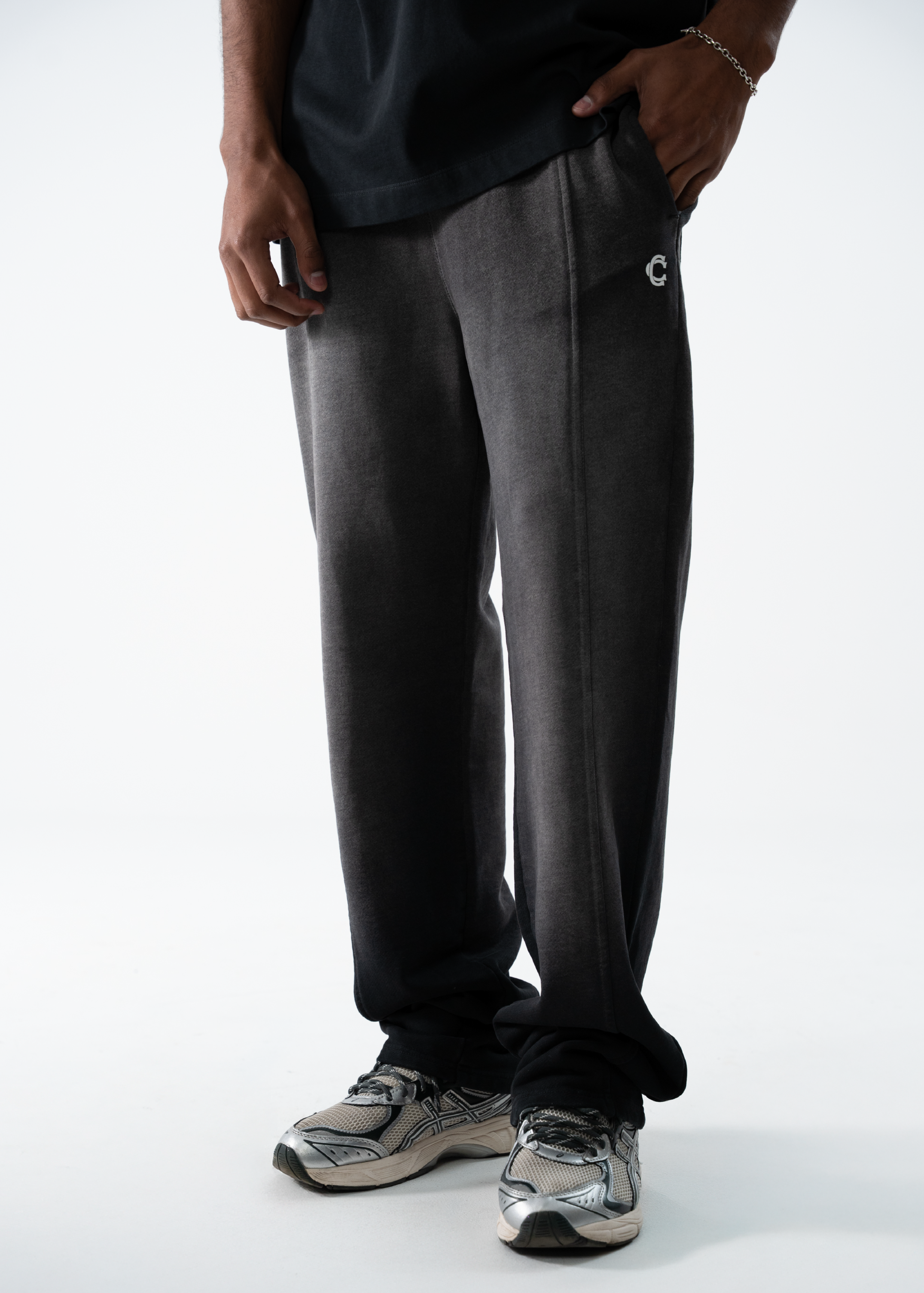 JOGGER RECTO MAJOR LEAGUE - NEGRO DEGRADE