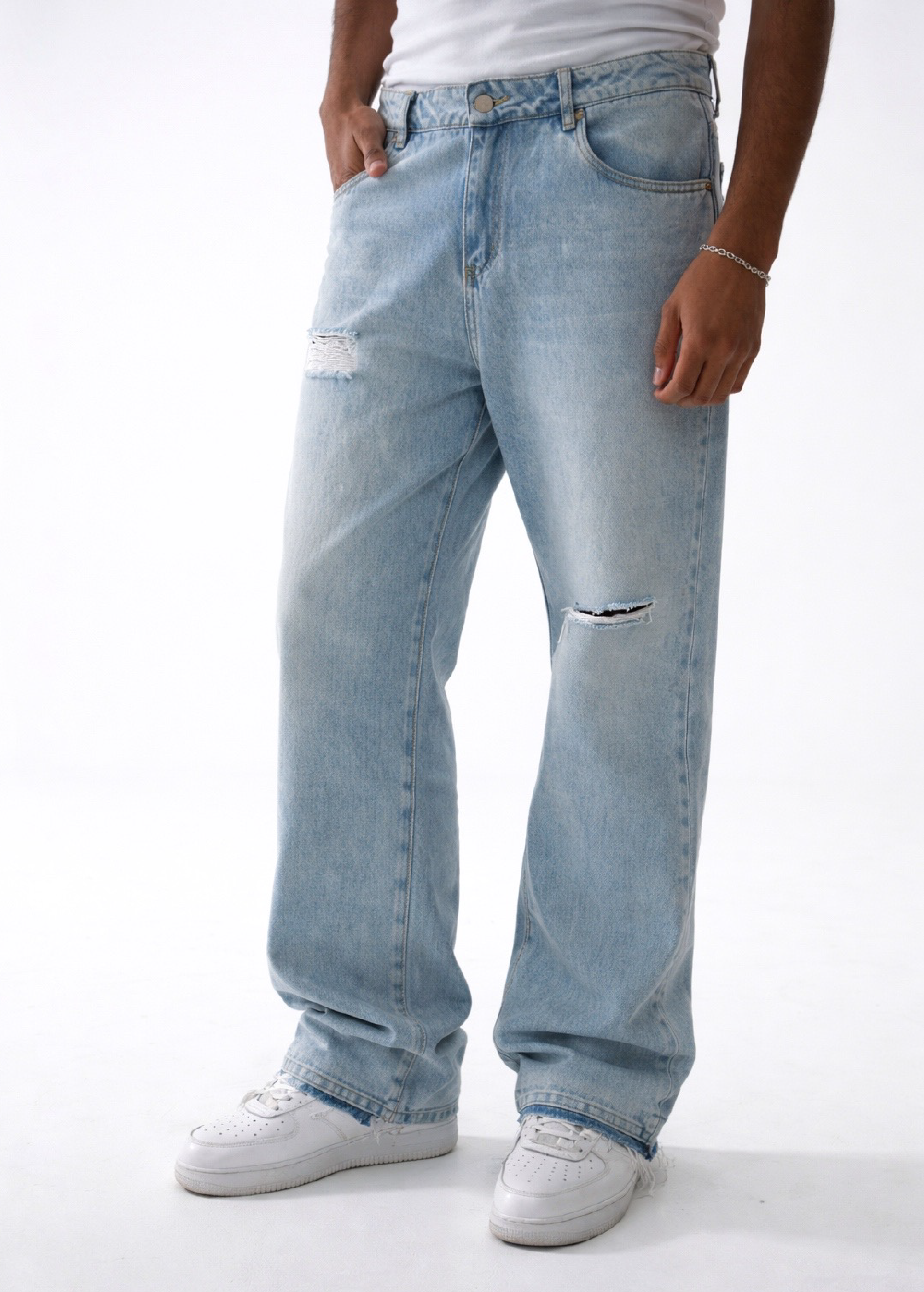 JEAN FLARED - AZUL OCEANO