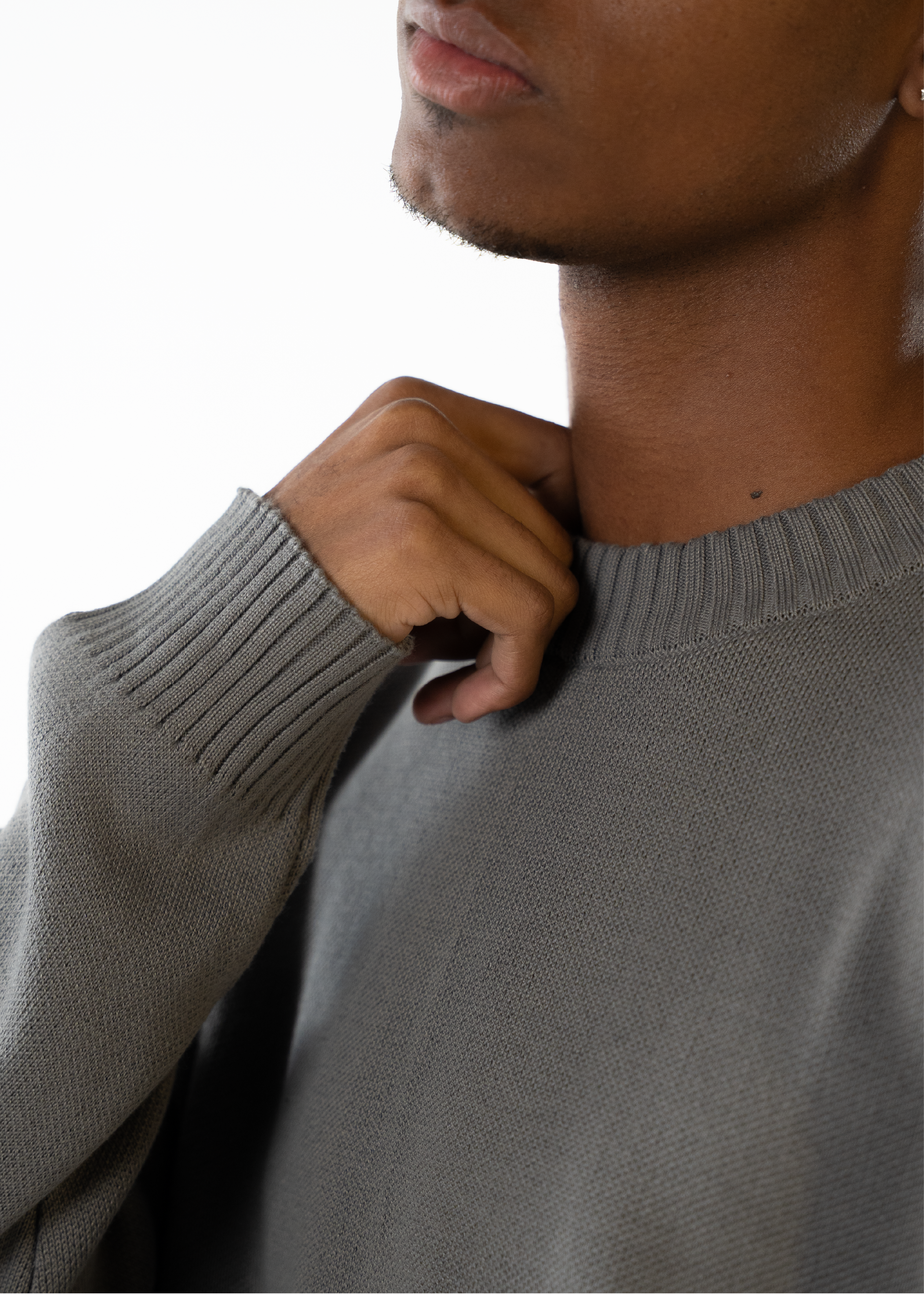 KNITWEAR SWEATER - GRIS