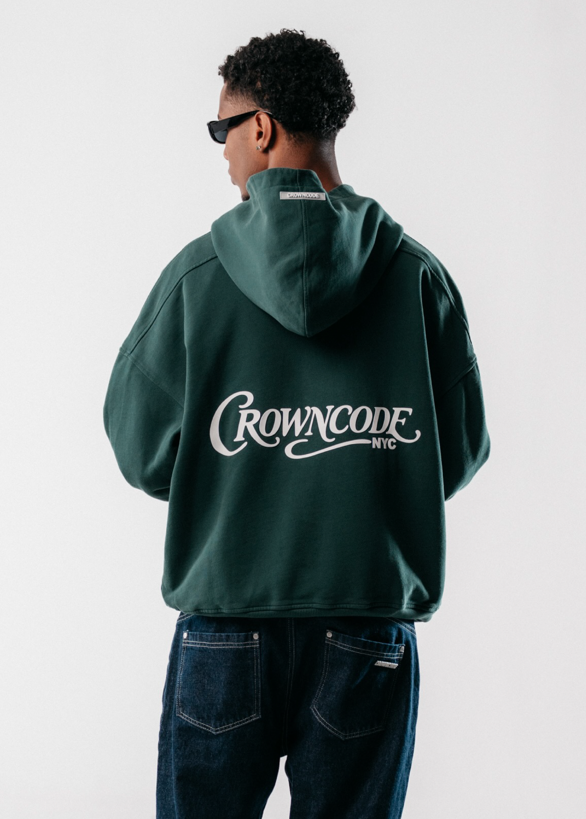 HOODIE NYC - VERDE BOSQUE