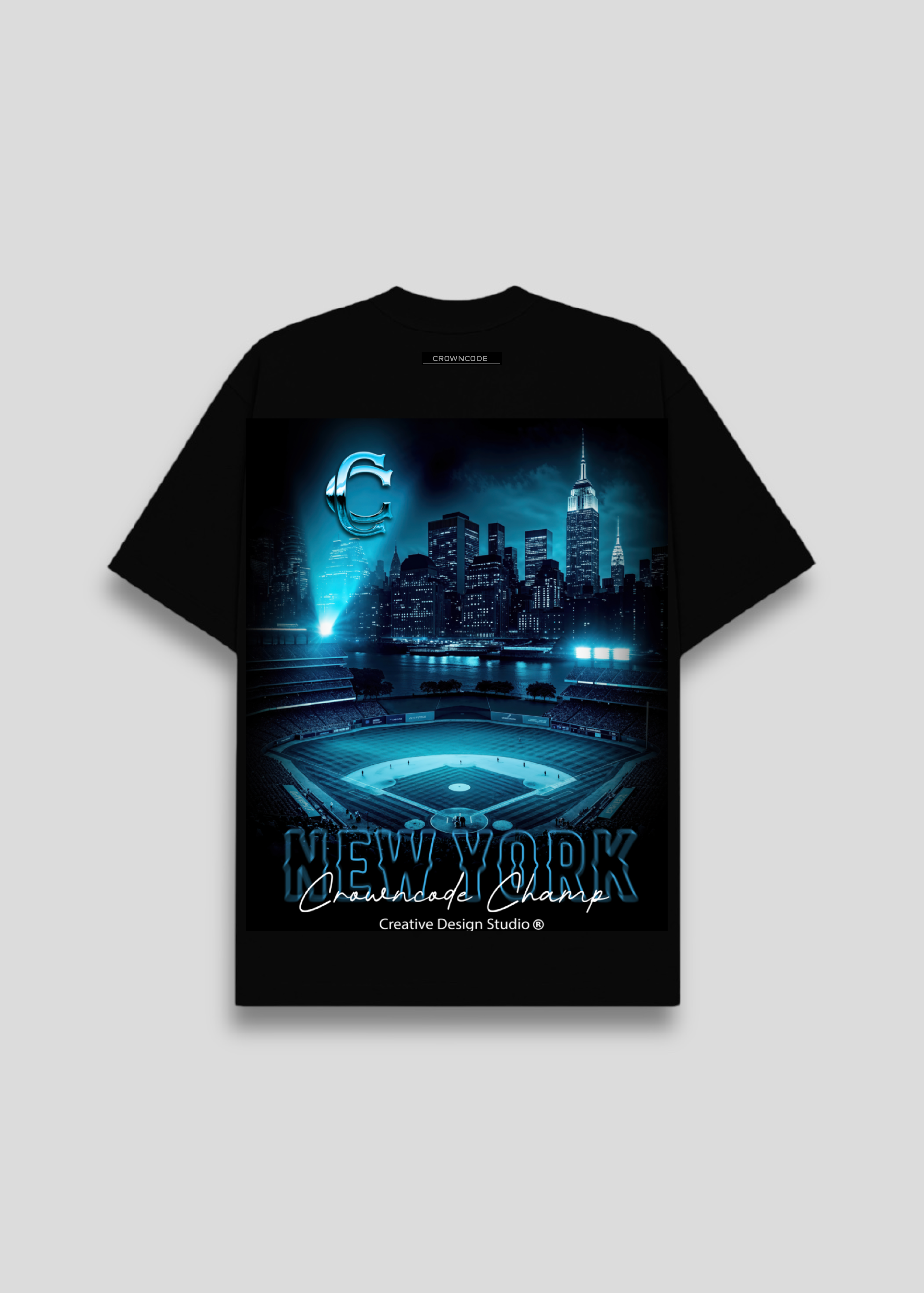CAMISETA STADIUM NY - NEGRA