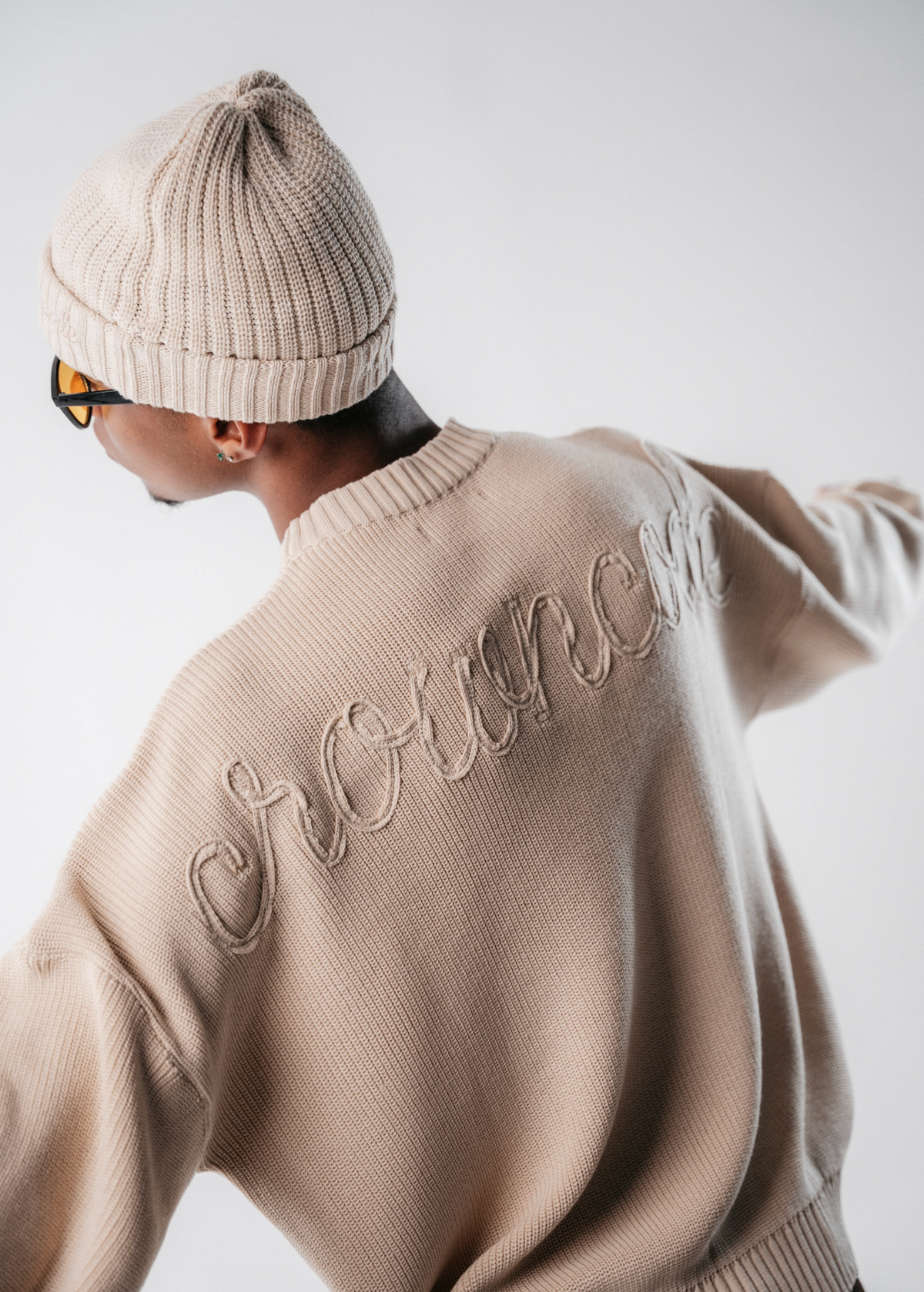 SIGNATURE KNITWEAR SWEATER - CREMA
